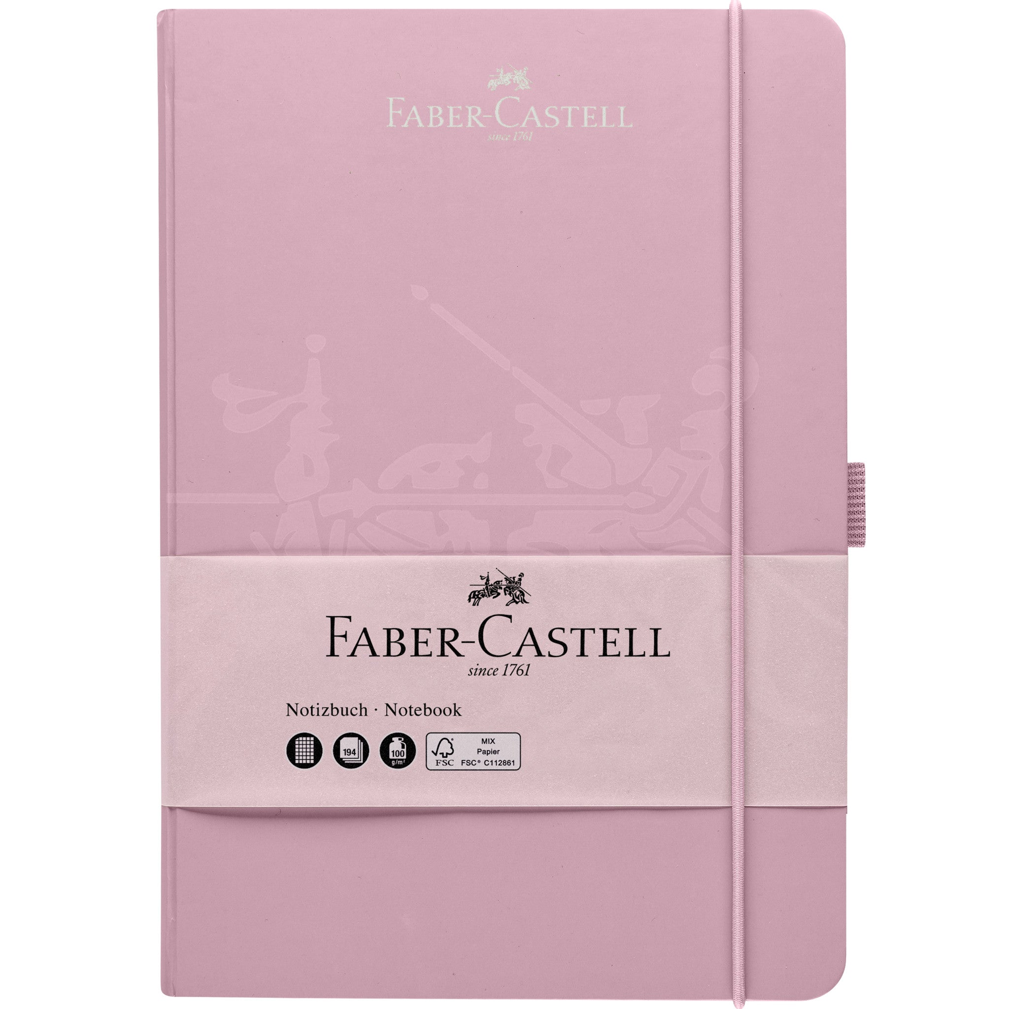 A5 Notebook with Rose Shadow Design - Premium Lined Journal for Writing, Note Taking & Sketching - Perfect for School, Office & Creative Projects