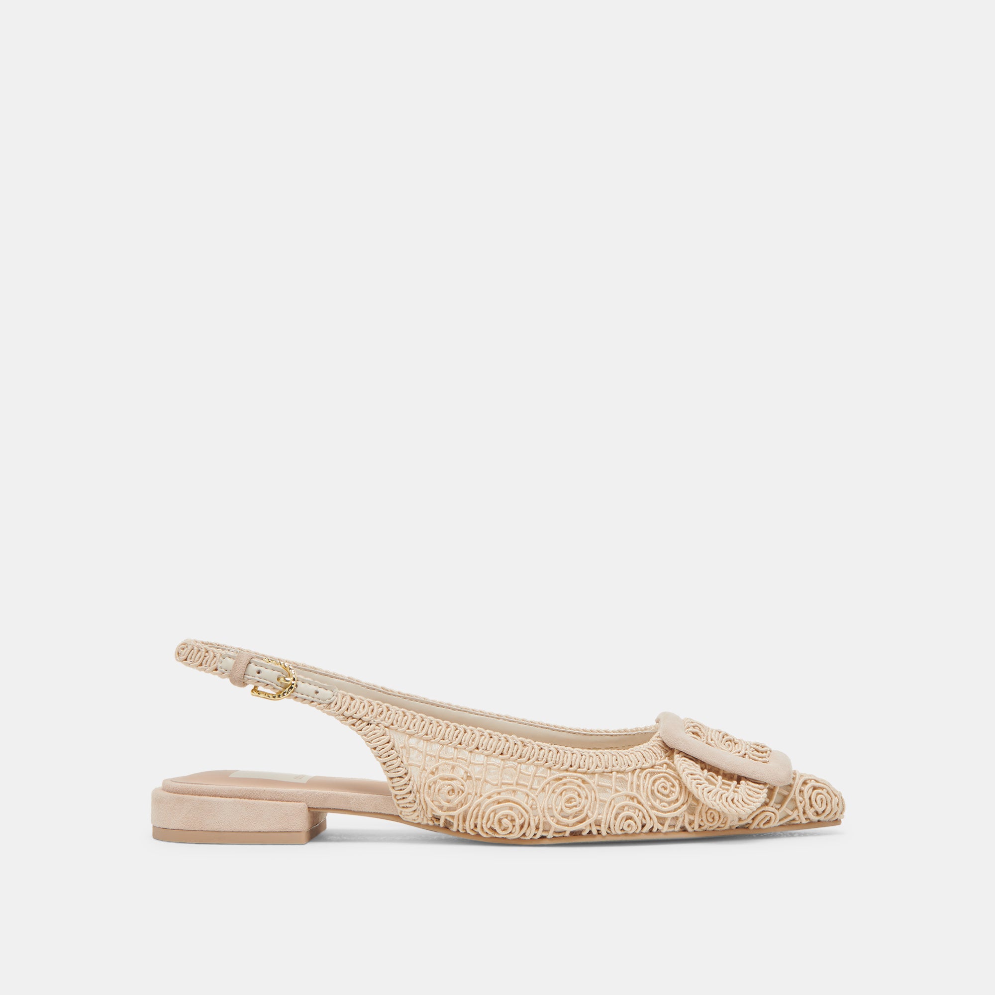 PAULEY FLATS Natural Macrame Handmade Cotton Rope Basket - Boho Home Decor for Storage, Laundry, or Nursery Organization