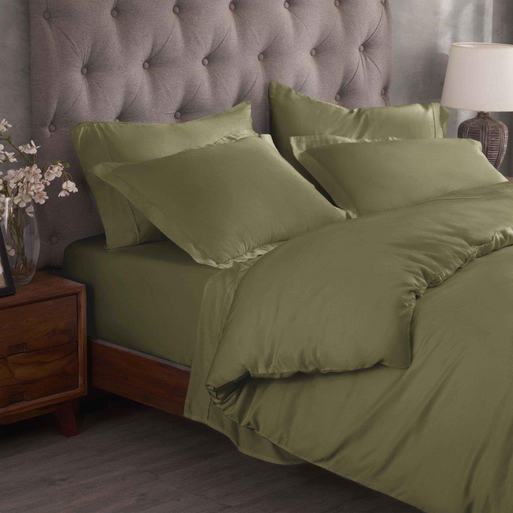 Premium 100% Egyptian Cotton Duvet Cover Set - 300 Thread Count, Breathable & Soft Bedding for All Seasons - Perfect for Master Bedroom, Guest Room & Luxury Hotels