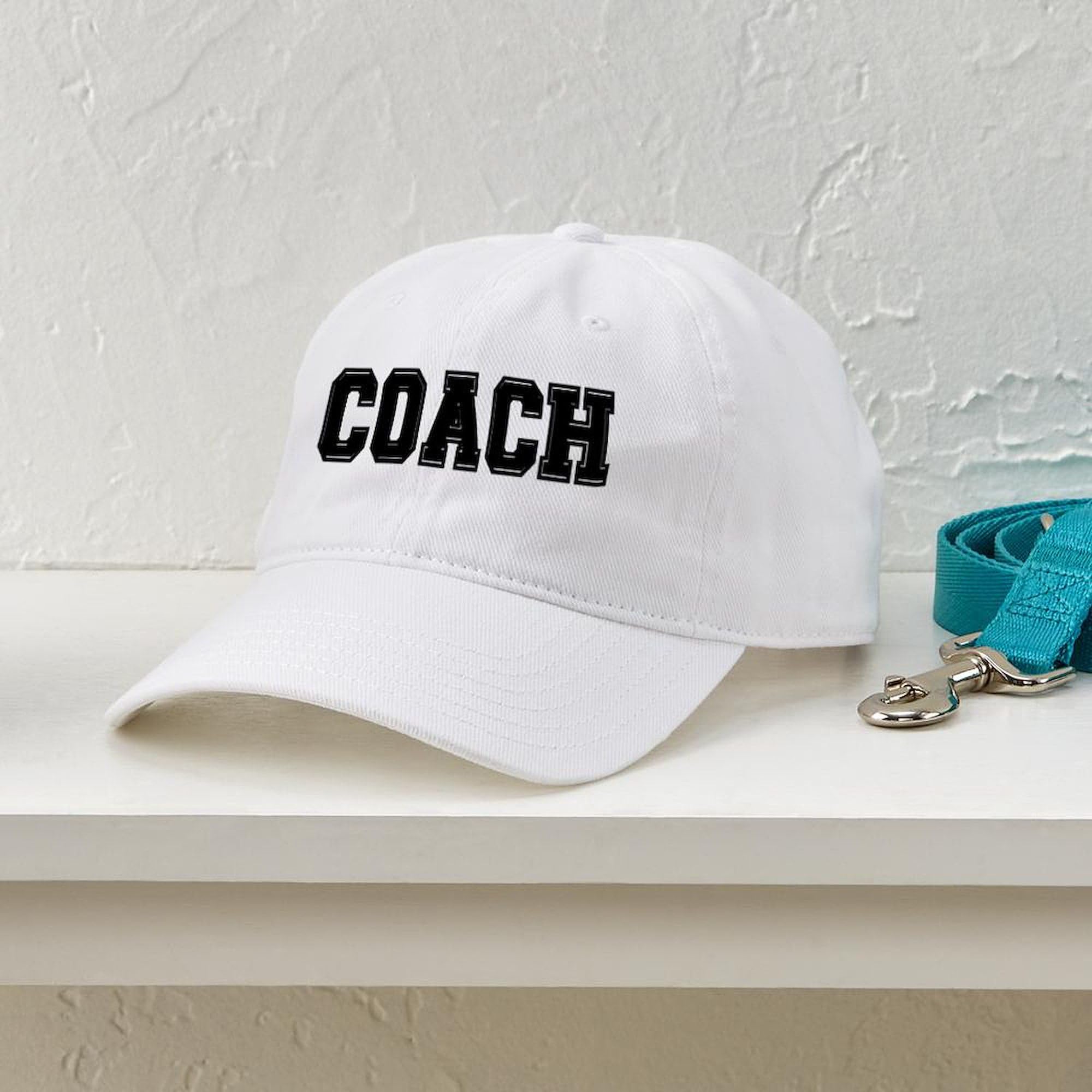 Adjustable Baseball Cap for Coaches - Customizable & Comfortable - Perfect for Sports, Outdoor Activities & Team Spirit