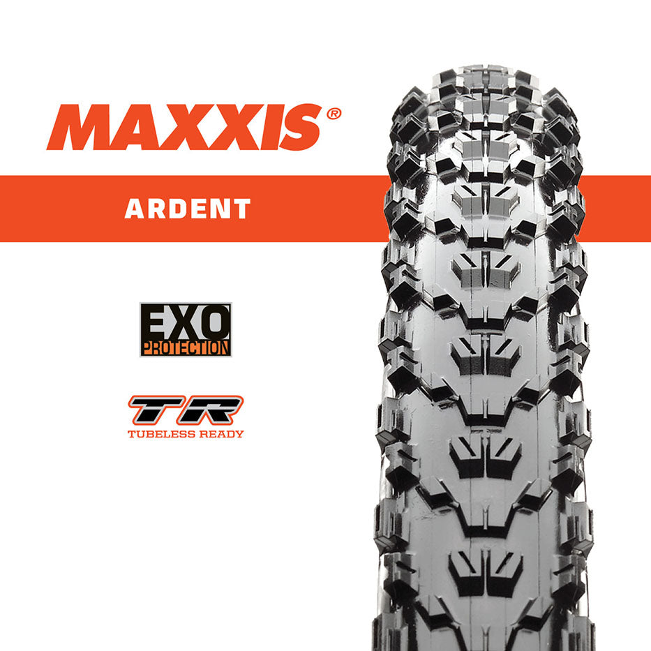 Maxxis 27.5 Ardent Mountain Bike Tire - High-Performance Tubeless Ready MTB Tire for Trail & All-Mountain Riding | Perfect for Off-Road Adventures & Technical Terrains