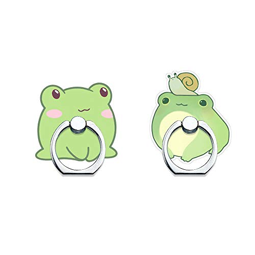 2 Pack Frog Phone Ring Stand