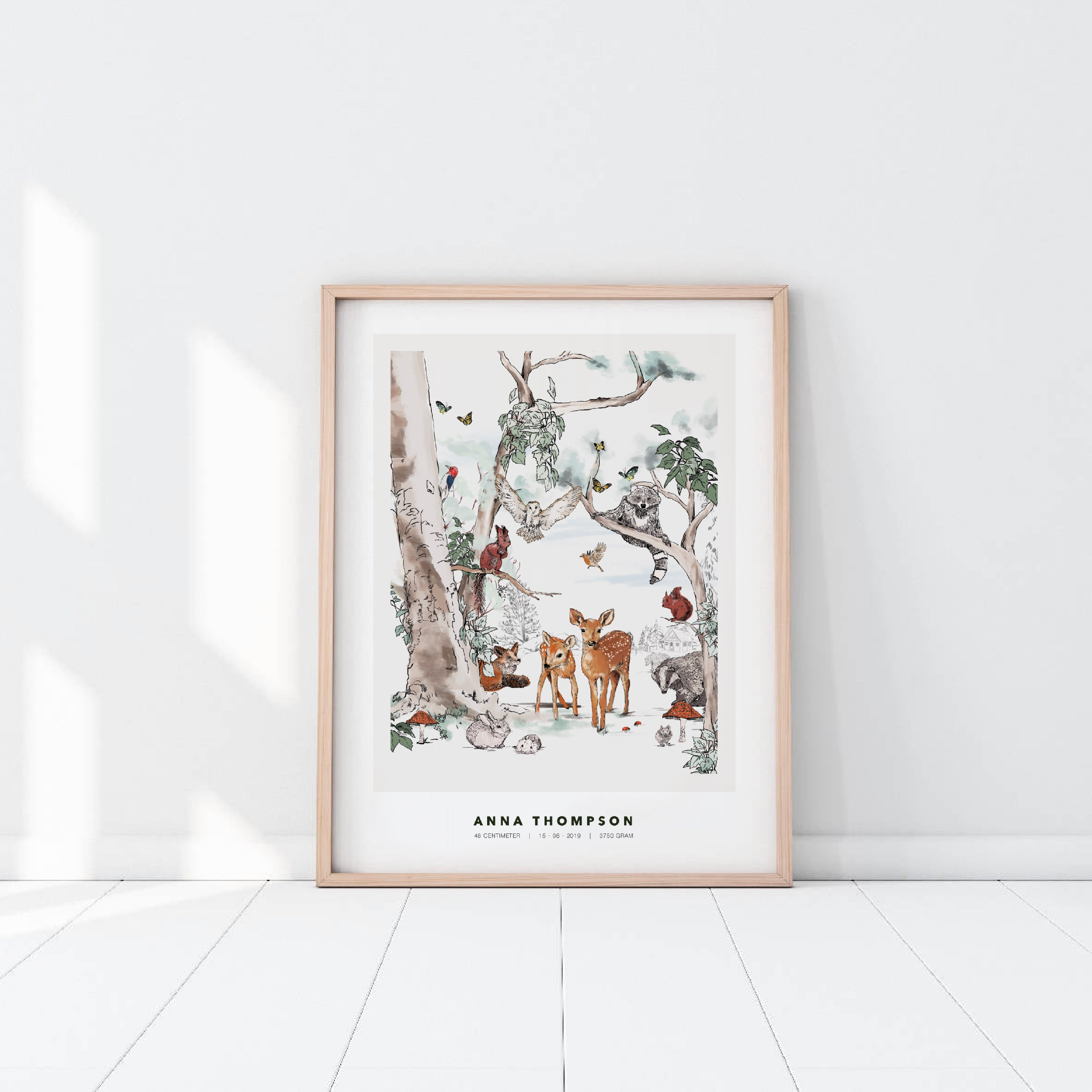 Custom Personalized Poster - Enchanted Magical Forest Wall Art for Home Decor & Gift Ideas | Perfect for Living Room, Bedroom & Office