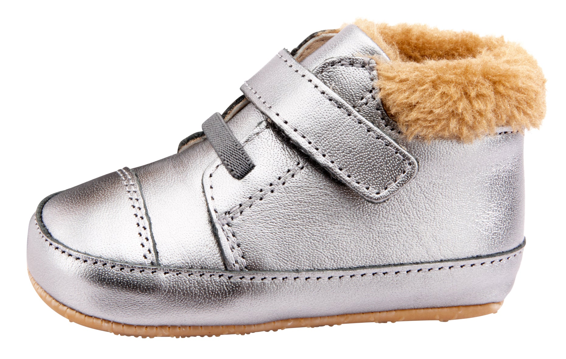 Old Soles Boys Girls 0040R Mountain Bub Sneaker Booties - Waterproof Hiking Shoes for Toddlers Kids Outdoor Adventures (Rich Silver)