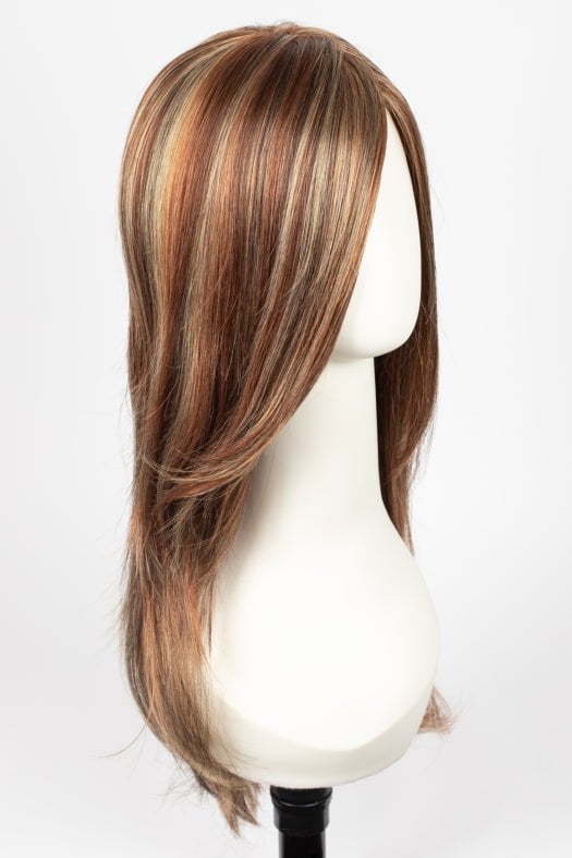 Amanda Synthetic Wig with Mono Top for Women - Natural Looking Heat Resistant Hairpiece for Daily Wear, Cosplay & Special Occasions