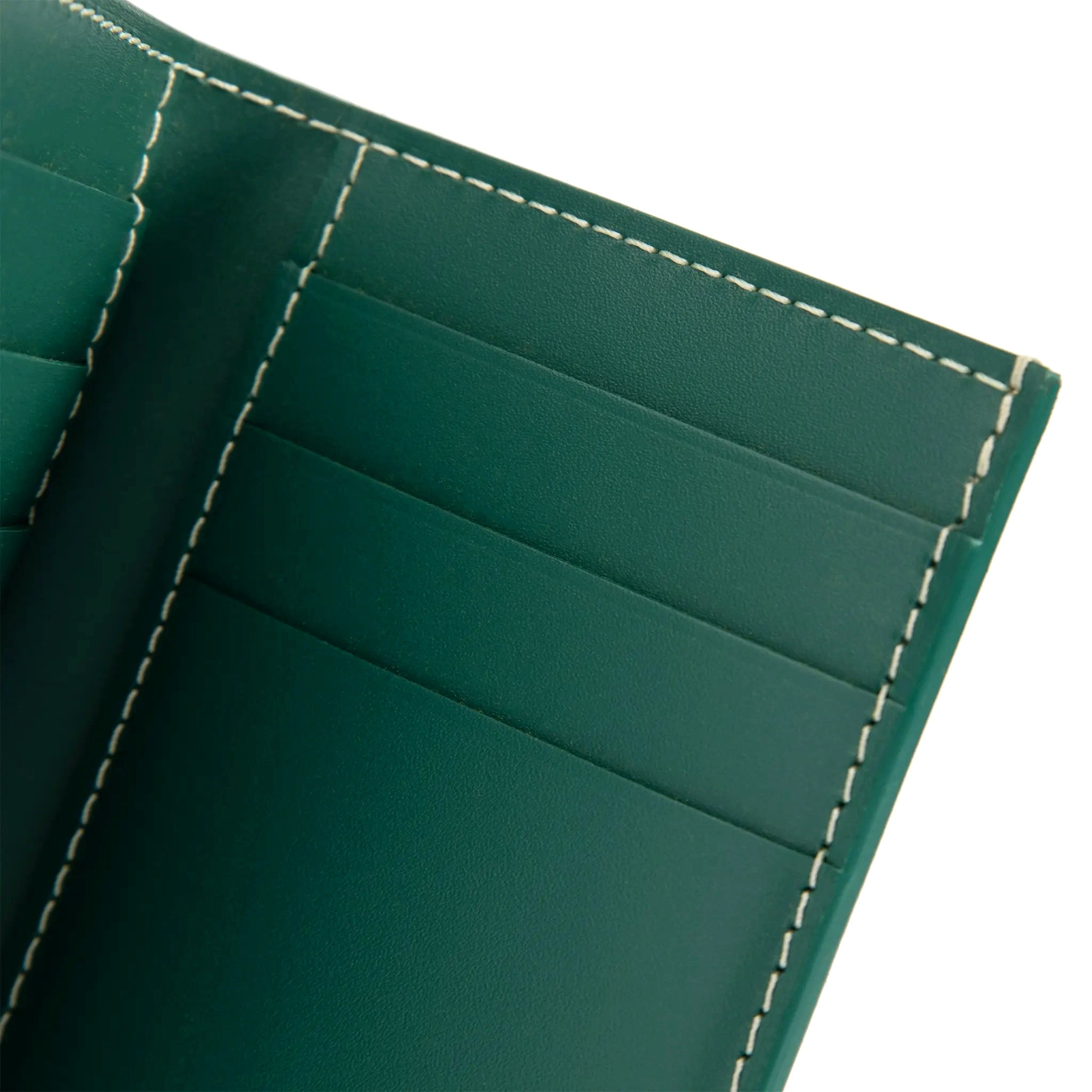 Goyard Saint Pierre Card Wallet in Green - Premium Leather Card Holder for Men & Women - Perfect for Business, Travel, and Everyday Use