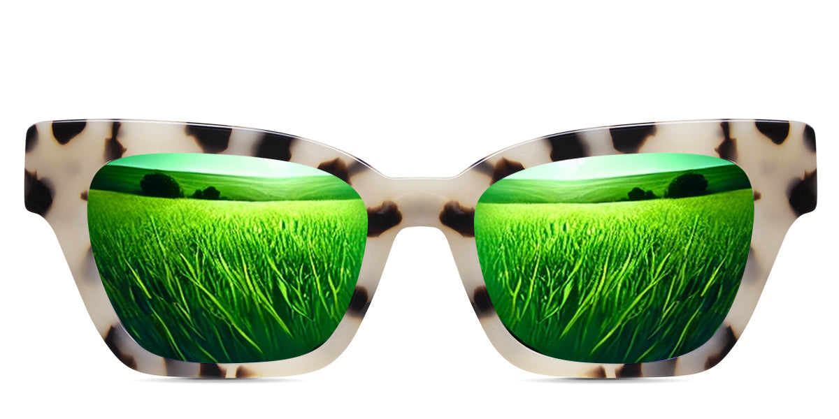 HAGA Women's Prescription Polarized Sunglasses - UV Protection, Anti-Glare for Driving, Outdoor & Fashion Use