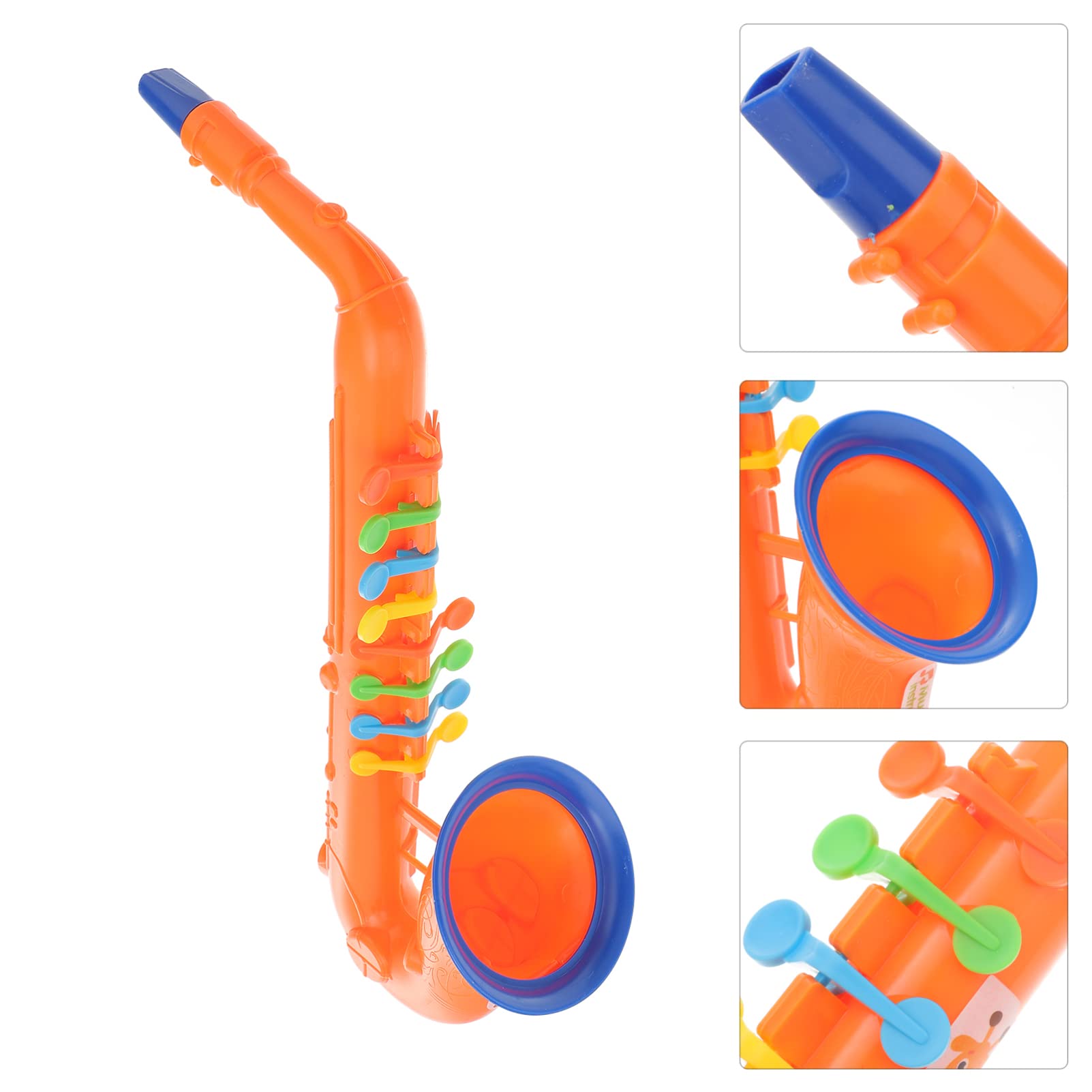 Toyvian Kids Musical Instruments - Electronic Toy Saxophone & Clarinet for Children | Early Education Learning Toy, Performance Prop | Random Colors | Perfect for Birthday Gifts, Classroom Activities & Pretend Play