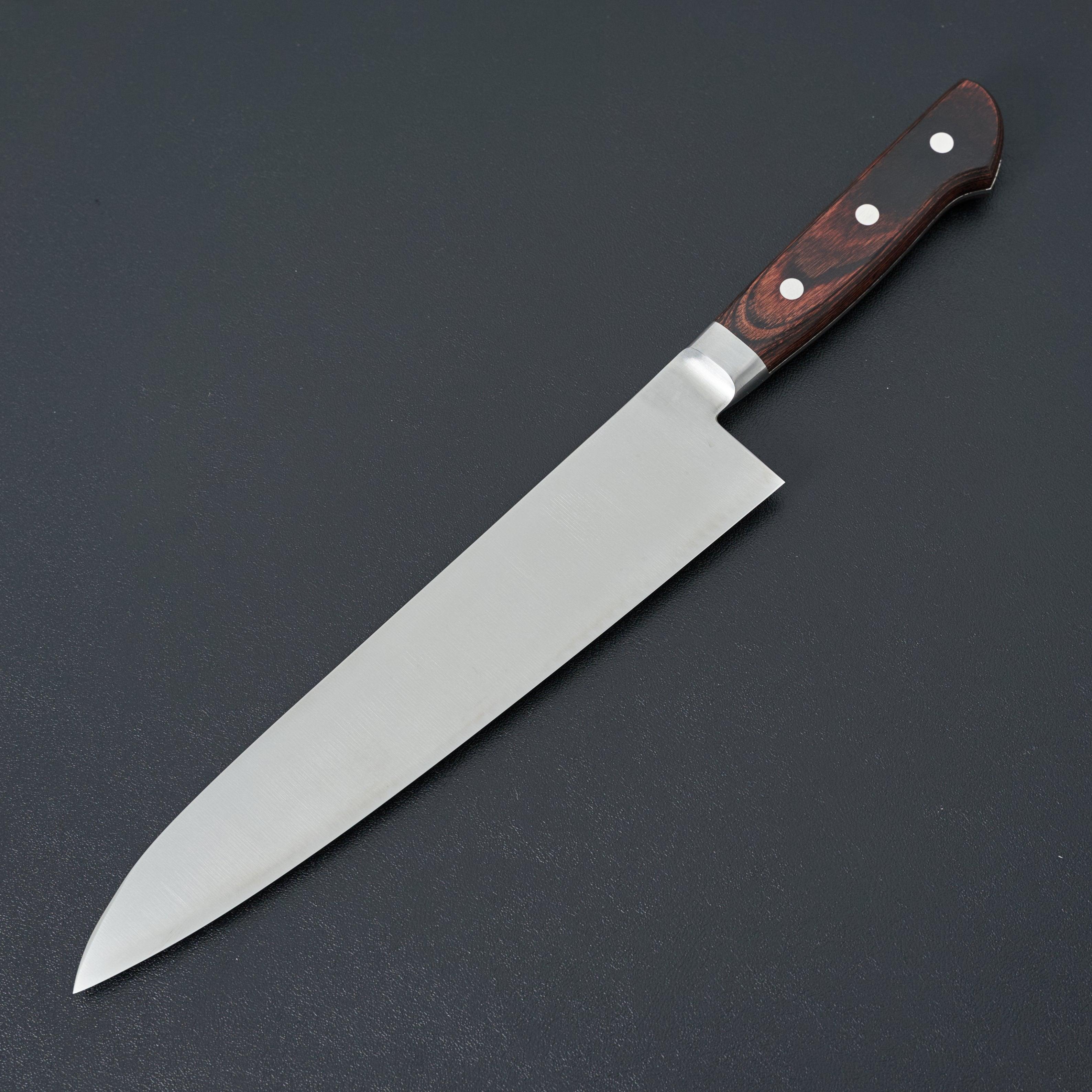Hitohira KH Western Stainless Gyuto 240mm Chef Knife - Premium Japanese Kitchen Knife for Professional Chefs & Home Cooking, Perfect for Slicing, Dicing & Meat Cutting