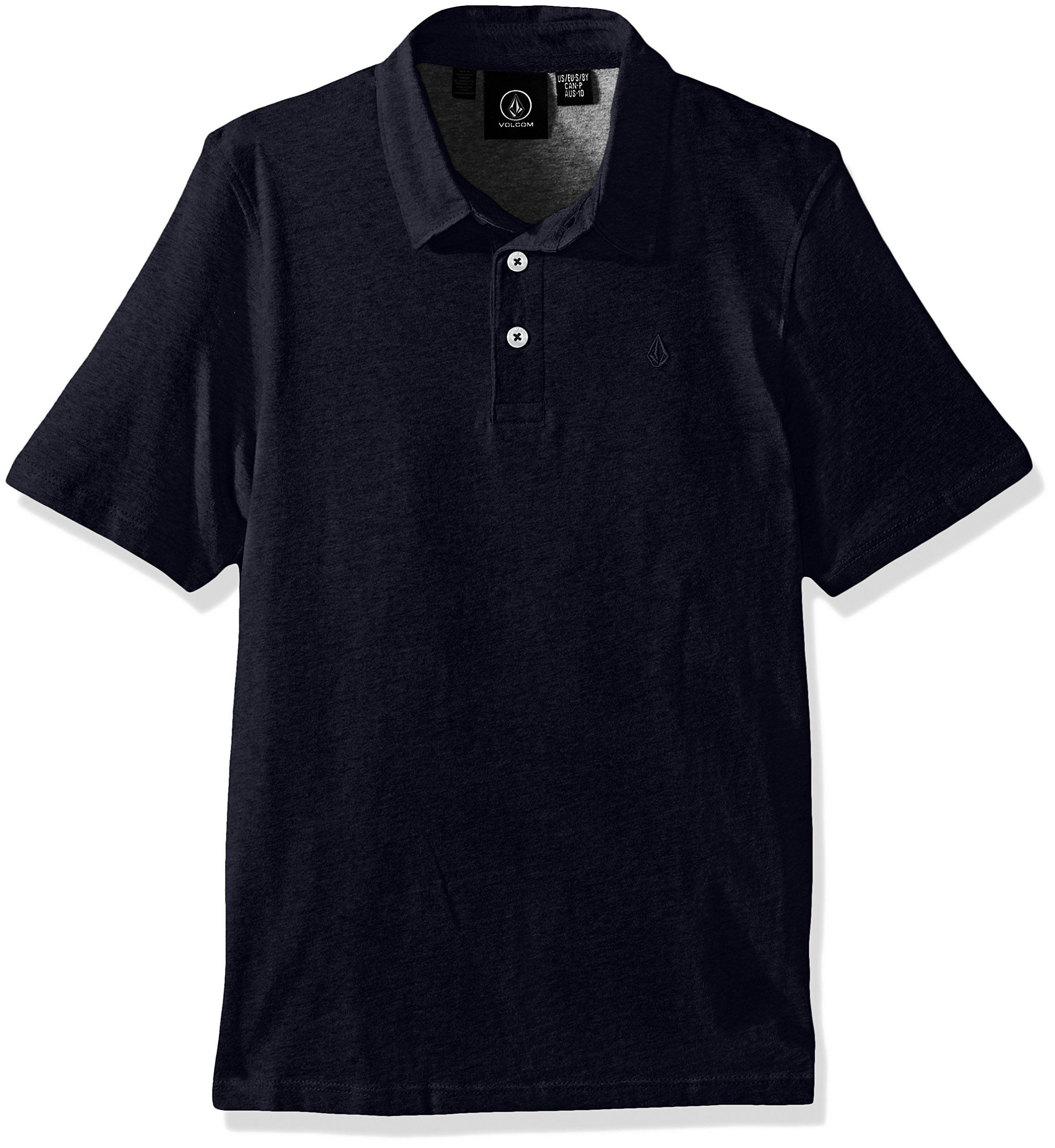Volcom Boys' Wowzer Short Sleeve Polo Shirt - Big & Little Boys Sizes (2T-14) - Comfortable Cotton Blend for School, Play & Casual Wear