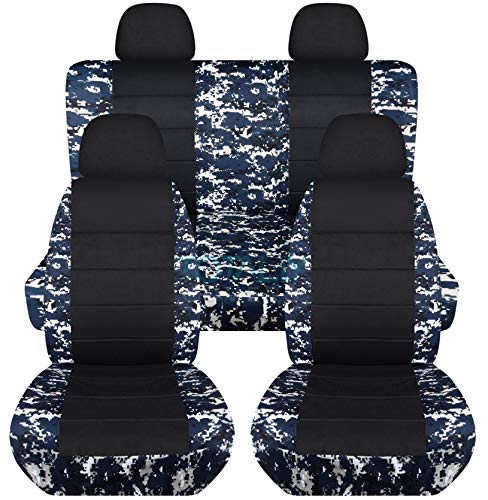 Blue Digital and Black