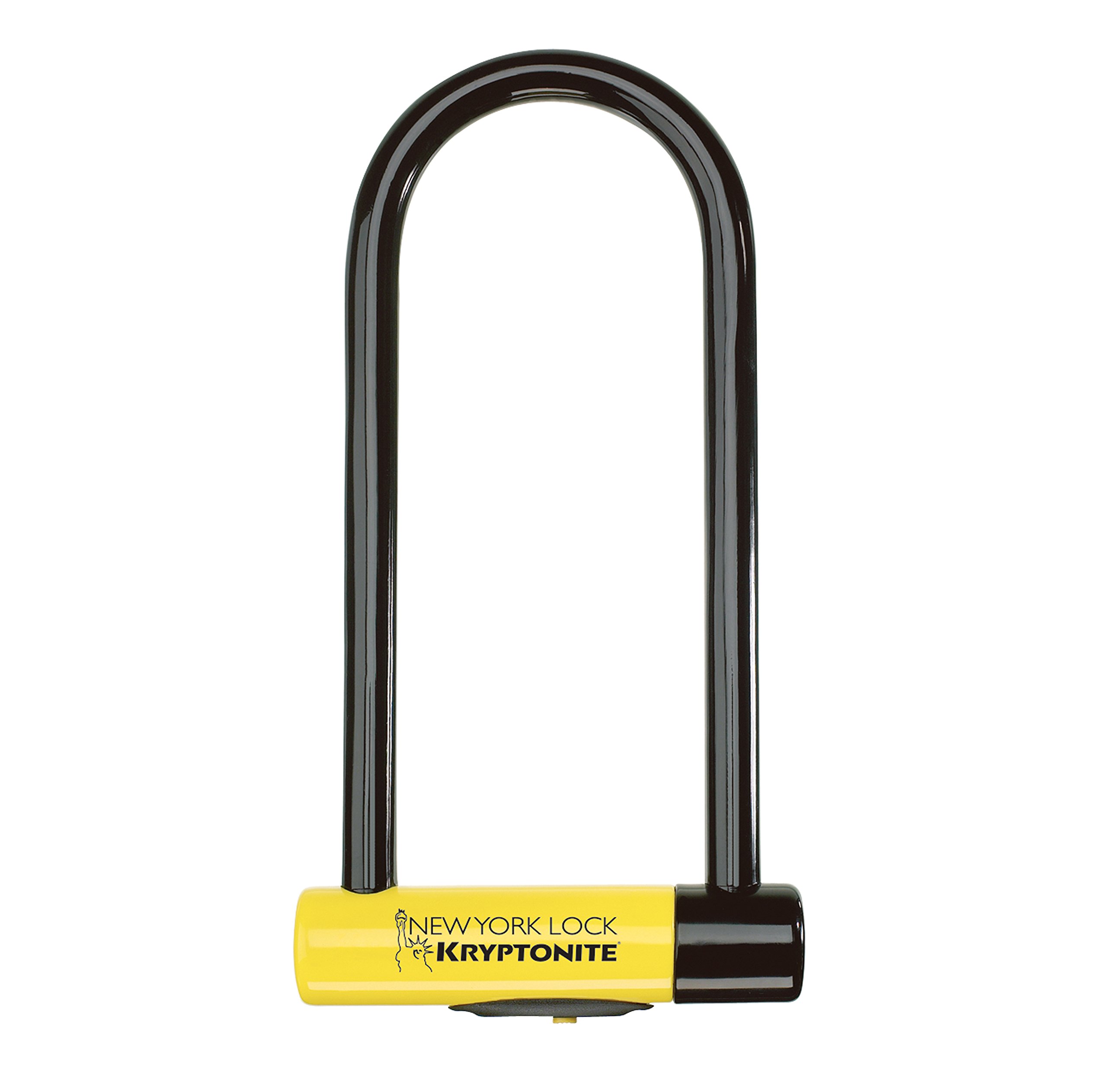 Kryptonite New York LS Heavy Duty Bicycle U Lock - High Security Bike Lock for Urban Commuting, Cycling & Outdoor Adventures