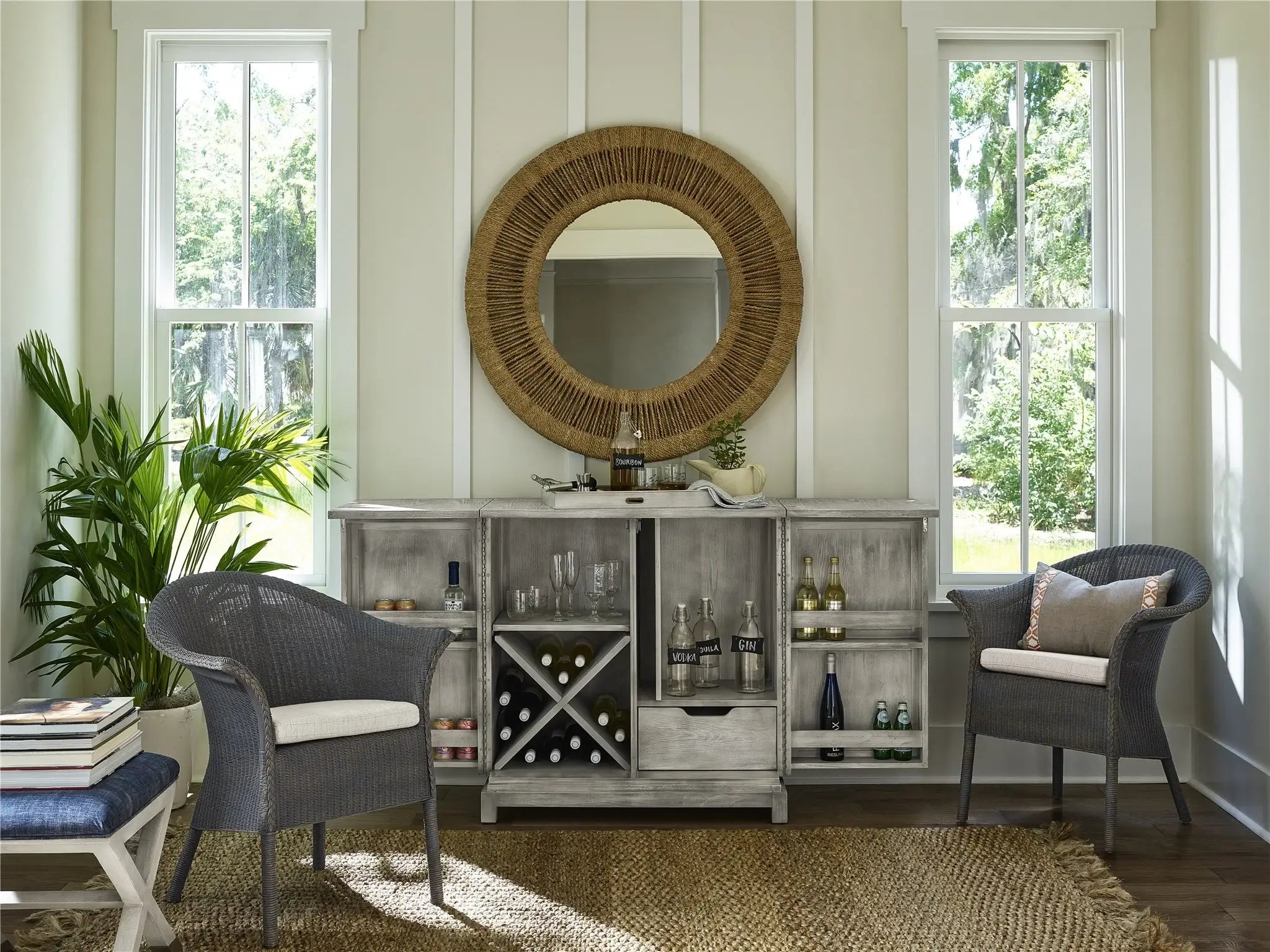 Coca Plum Mirror - Elegant Vanity Mirror for Makeup & Dressing Table | Perfect for Bedroom, Bathroom, and Salon Decor