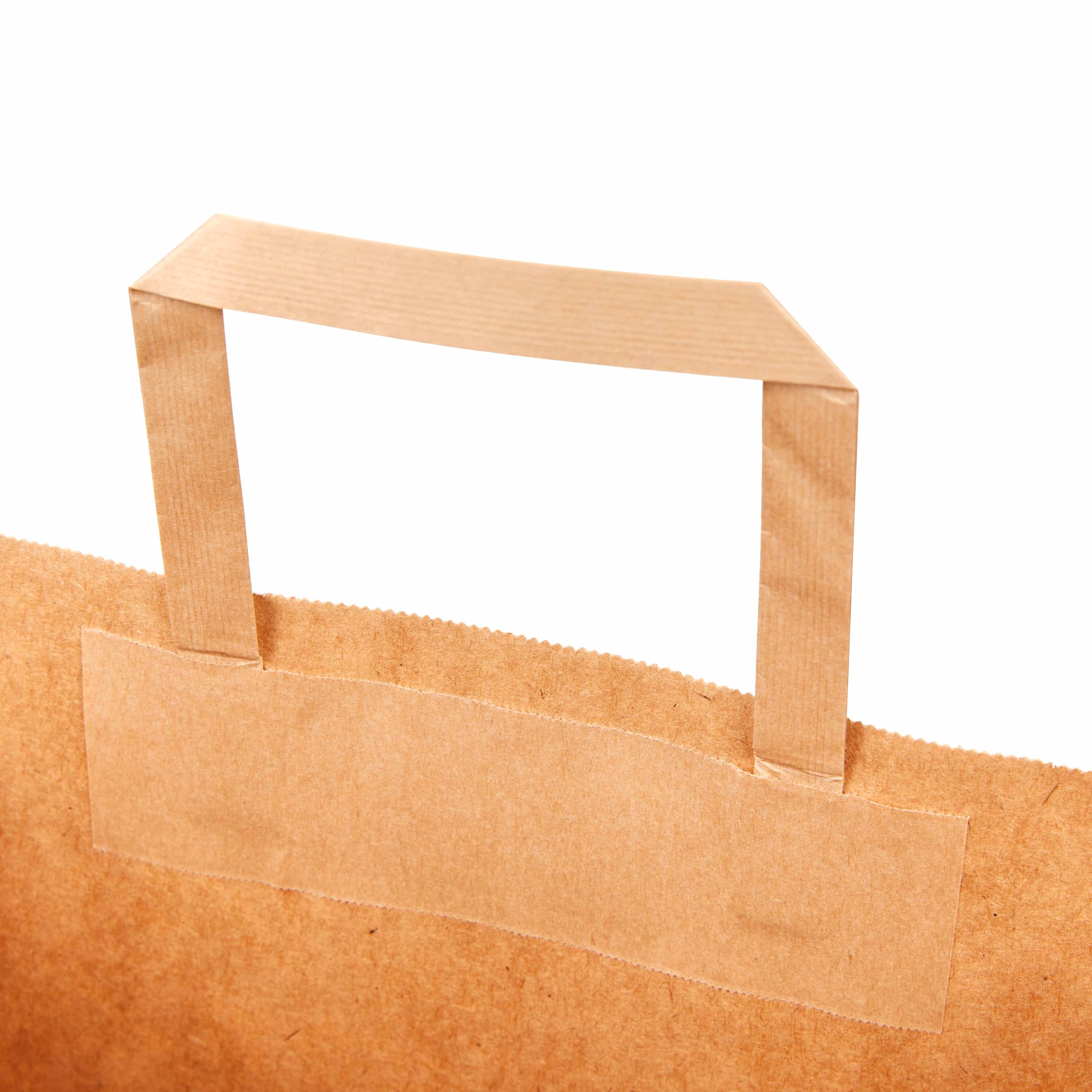 Eco-Friendly Brown Kraft Paper Bags with Handles - 50 Pack Reusable Shopping & Gift Bags (16x6x12 Inches) - Perfect for Retail Stores, Grocery Shopping, Party Favors & Sustainable Gift Wrapping