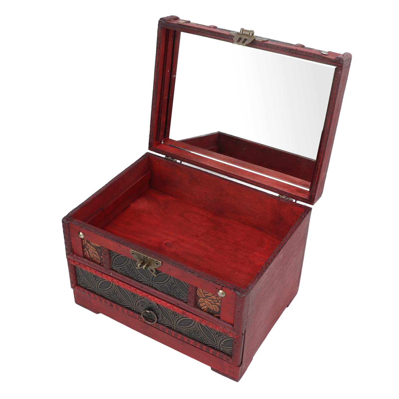 Vintage Jewelry Storage Box - Multi-Layer Functional Jewelry Organizer for Necklaces, Rings & Earrings | Perfect for Home Decor, Gift Giving & Jewelry Organization