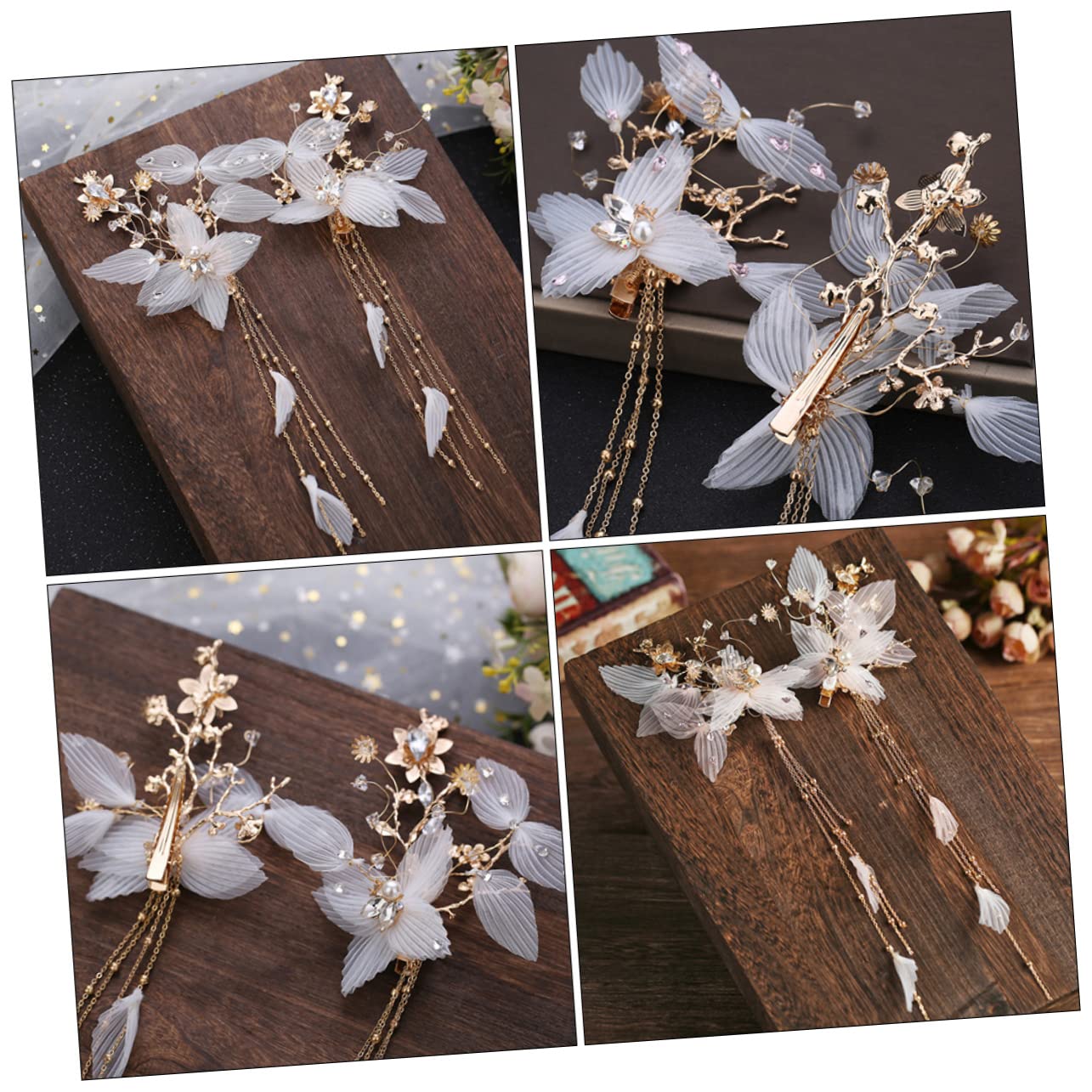 Ancient Chinese Style Hairpin Set - 2pcs Elegant Hair Clips for Women, Girls & Brides | Perfect for Parties, Weddings & Special Occasions | FOMIYES Hair Accessories