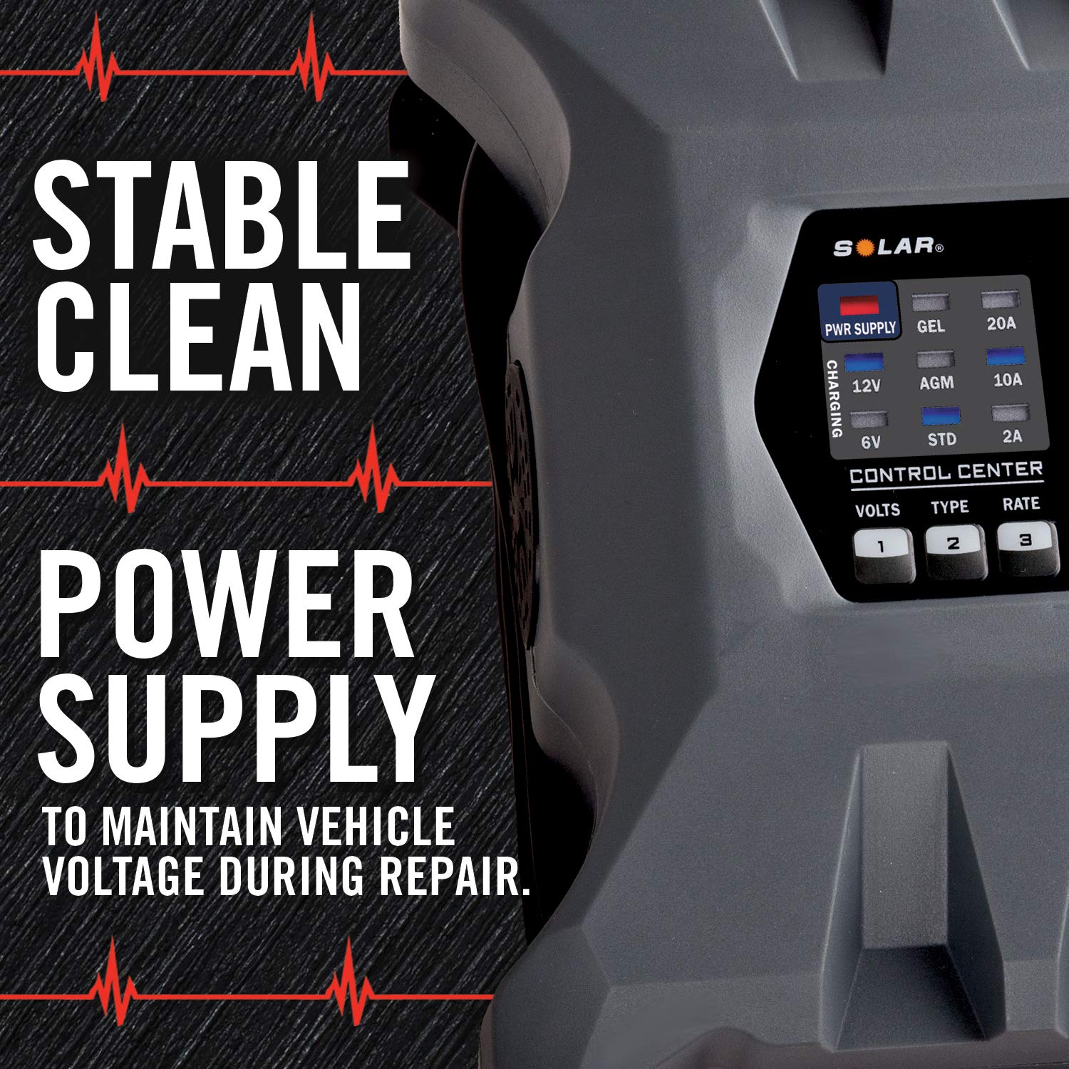 Clore Automotive PL2320 20-Amp Smart Battery Charger - 6V/12V Auto Charger, Maintainer & Stable Power Supply with Temp Compensation - Perfect for Cars, Motorcycles, Boats & Seasonal Vehicles