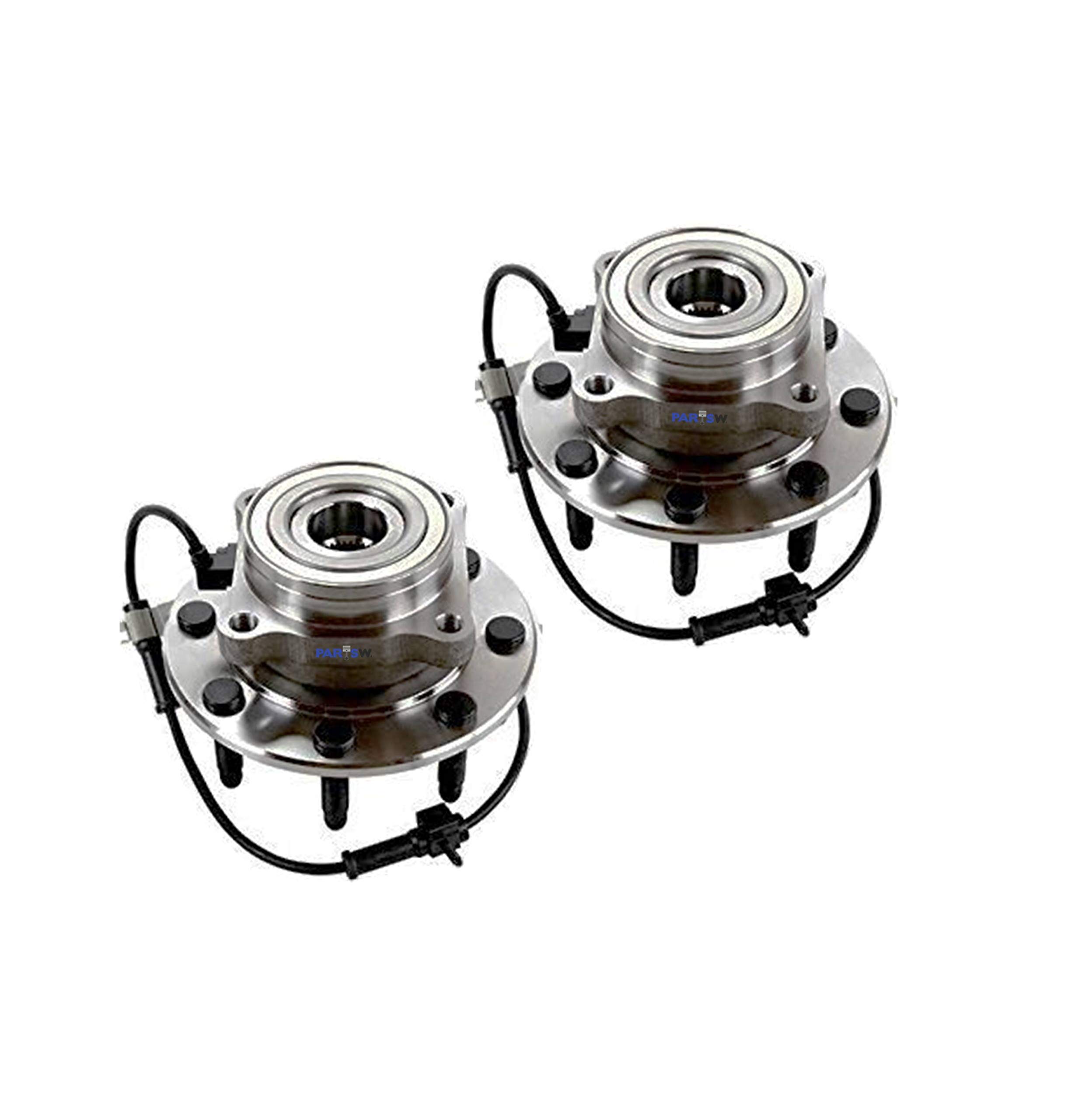 2-Piece Front Wheel Bearing and Hub Assembly Kit - Compatible with Multiple Car Models - Perfect for DIY Auto Repair & Maintenance