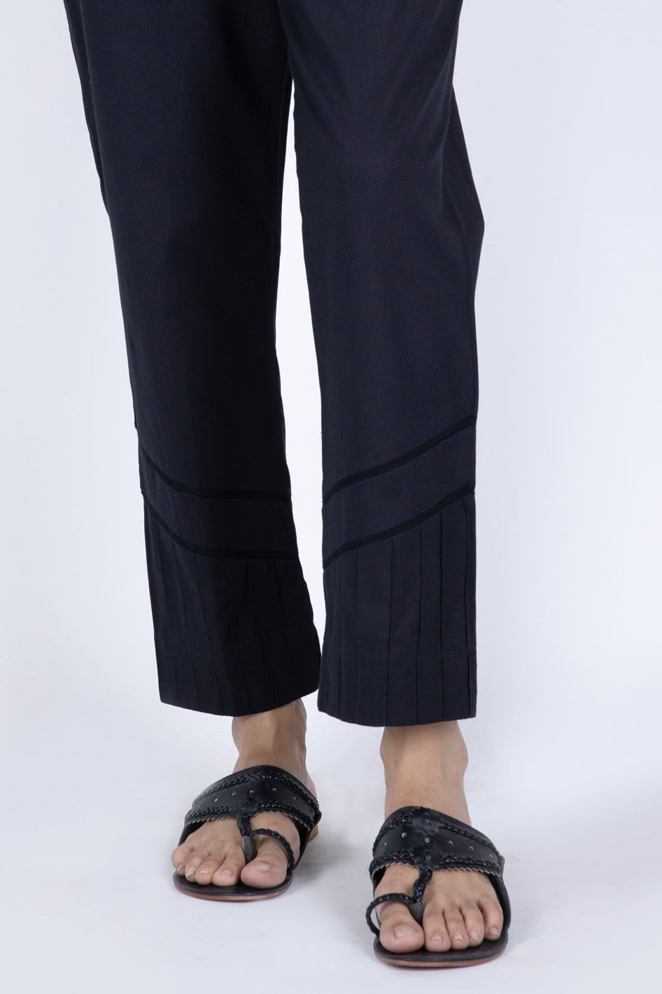 Premium Cambric Black Dress Pants for Men & Women - Slim Fit Formal Trousers for Office, Business & Special Occasions