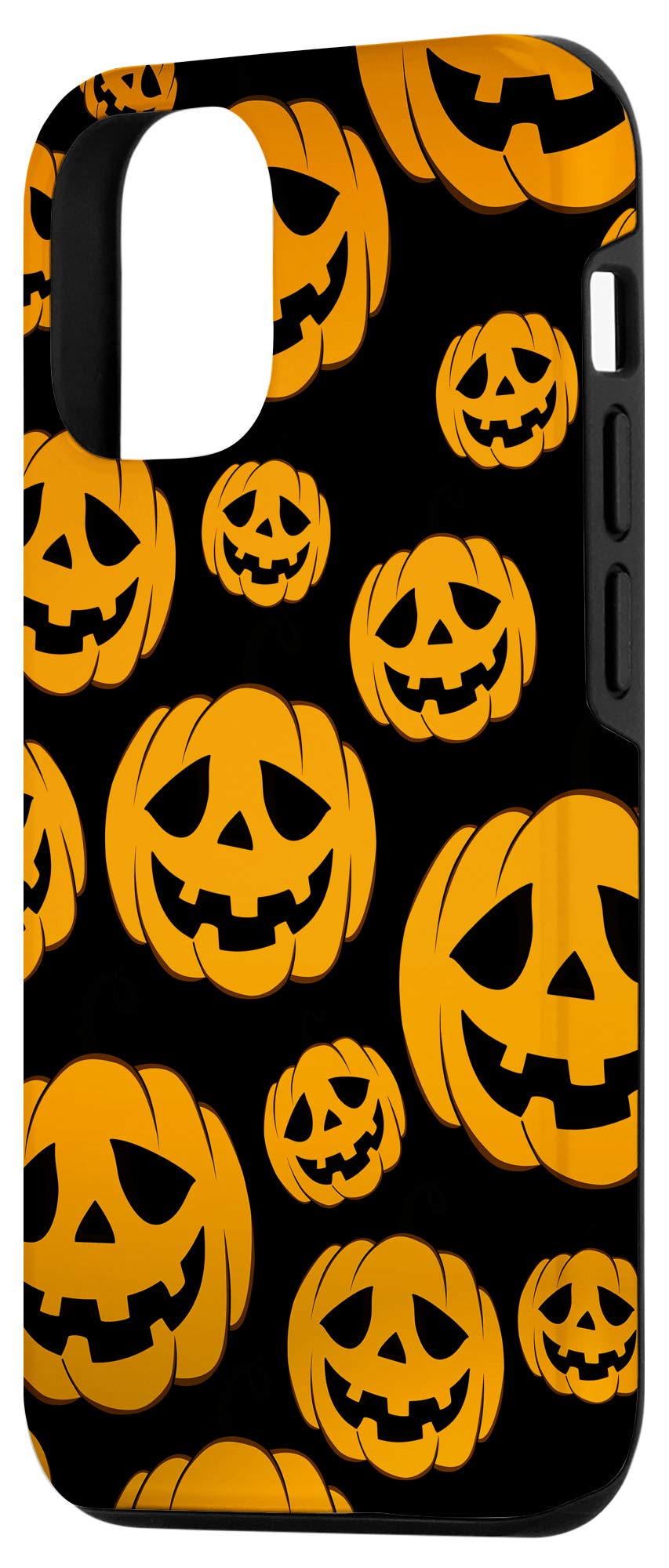 Funny Halloween Pumpkin iPhone 12/12 Pro Case - Trick or Treat Design | Durable Protective Phone Cover for Parties, Trick-or-Treating & Fall Festivities