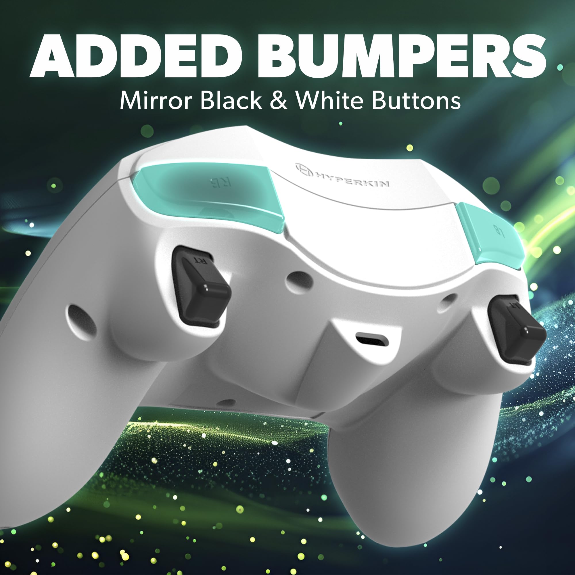Hyperkin DuchesS Wired Controller for Xbox Series X|S - Officially Licensed White Gamepad with Hall Effect Sticks, 3.5mm Audio Jack & Impulse Triggers | Compatible with Xbox One, Windows 10/11 PC | Plug & Play | Perfect for Competitive Gaming & Long Play Sessions