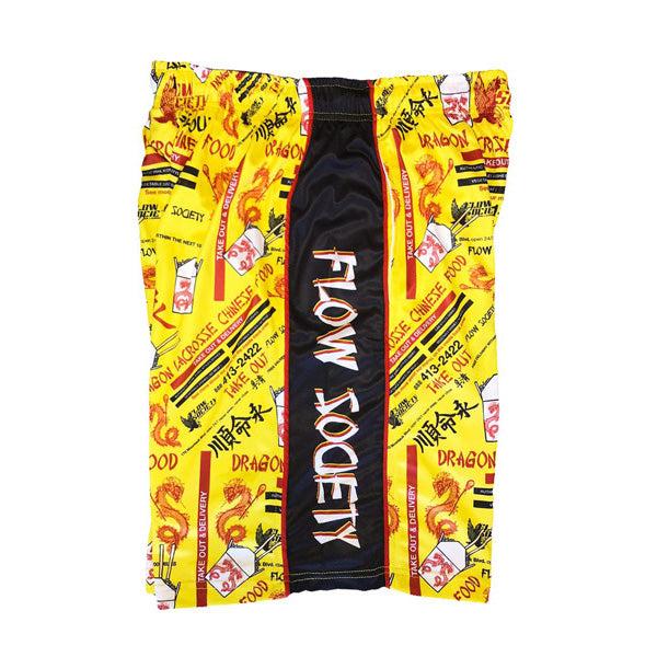 Men's Chinese Take Out Shorts - Comfortable Casual Lounge Shorts for Summer, Home, and Streetwear Fashion