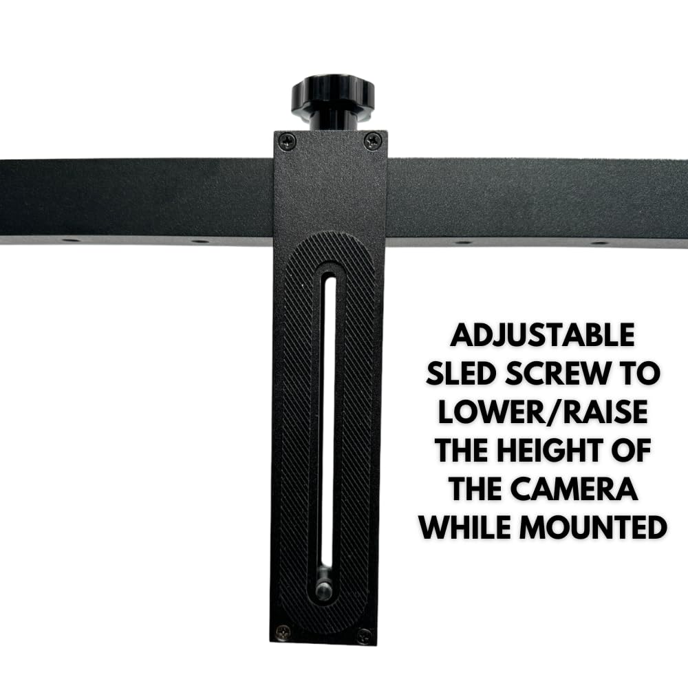 Professional Metal Overhead Table Top Mount Stand - OH100 Studio DSLR/iPhone Camera Mount for Top-Down Photography | Perfect for Product Shots, Food Photography & DIY Videos