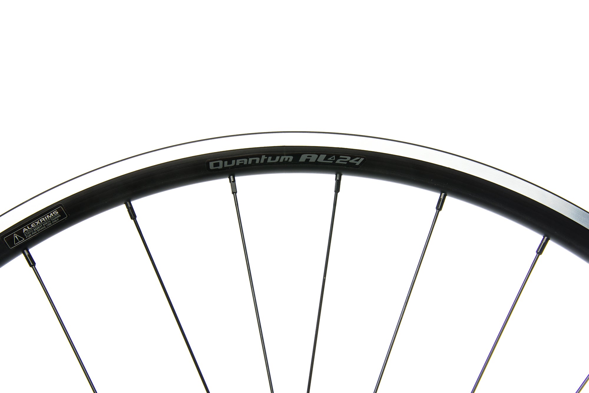 Aerus Quantum AL24 700c Aluminum Clincher Wheelset - Lightweight Road Bike Wheels for Racing & Performance Cycling