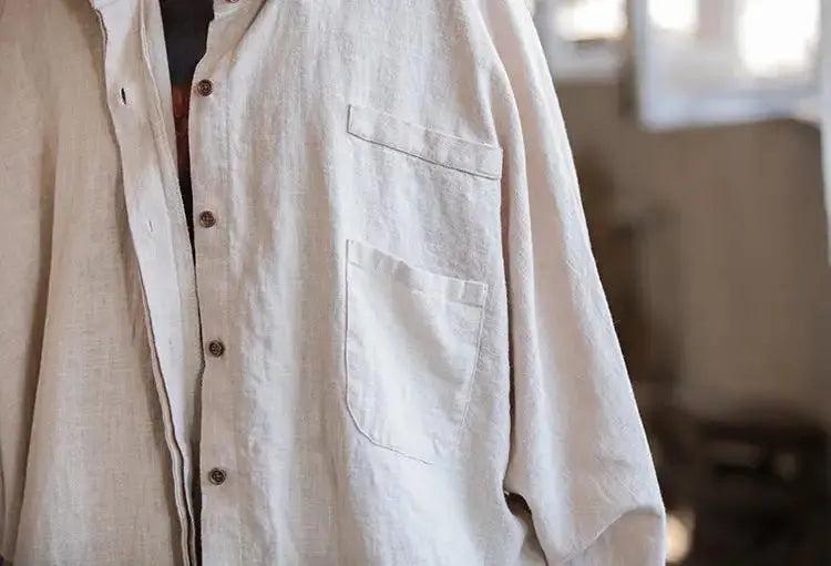 Linen Cardigan for Women - Breathable Summer Blouse & Lightweight Tops | Perfect for Beach Cover-Ups, Office Wear & Casual Outfits