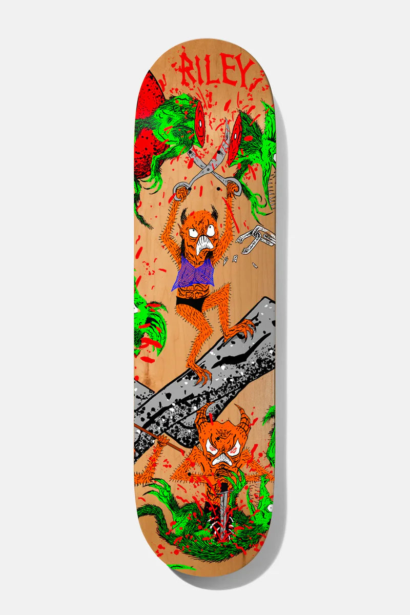 Baker Hawk Toxic Rats Skateboard Deck (8.125