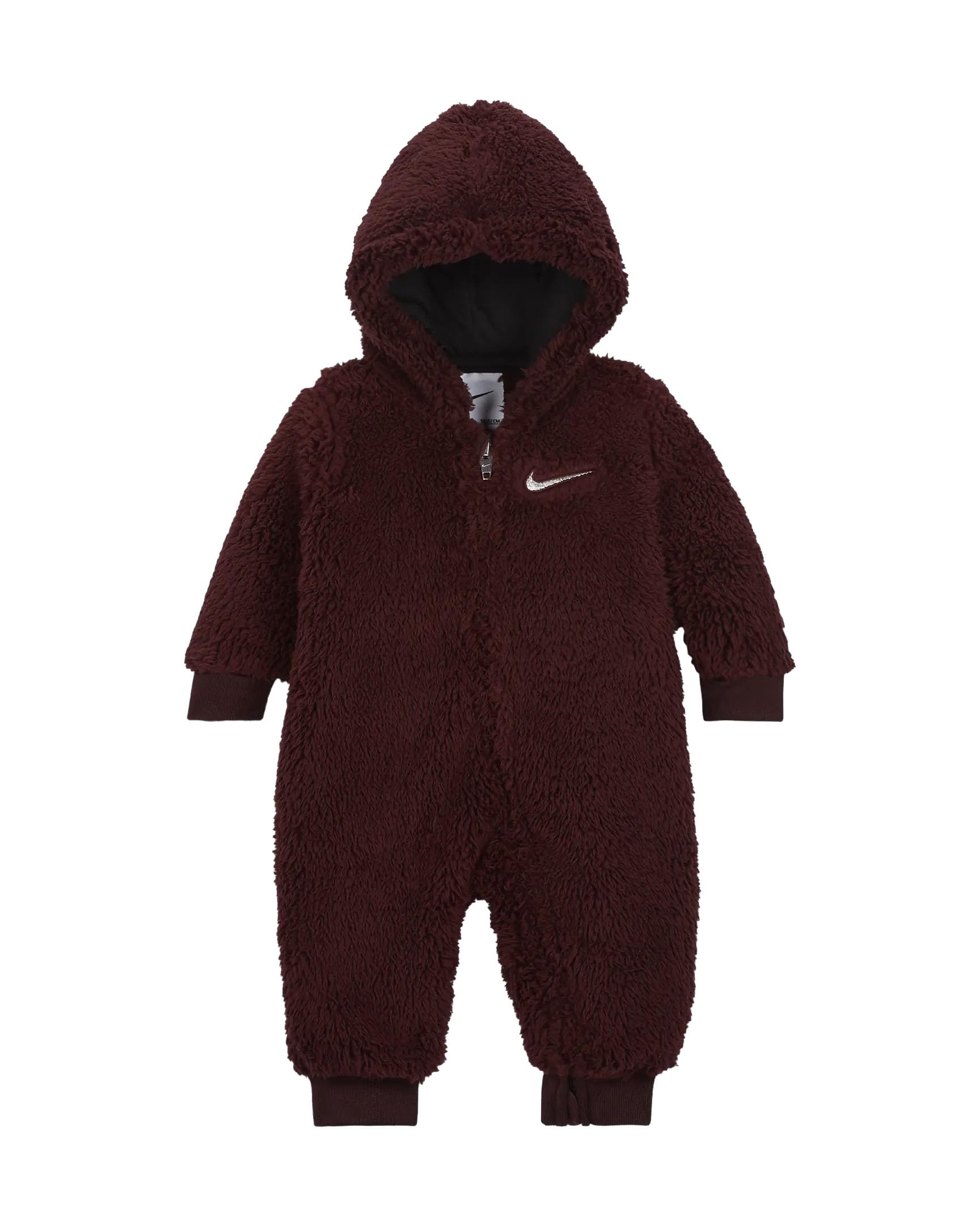 Nike Baby Boys' Frosty Fun Sherpa Coverall - Warm Winter Snowsuit for Infants & Toddlers - Perfect for Outdoor Play, Snow Days & Holiday Photos