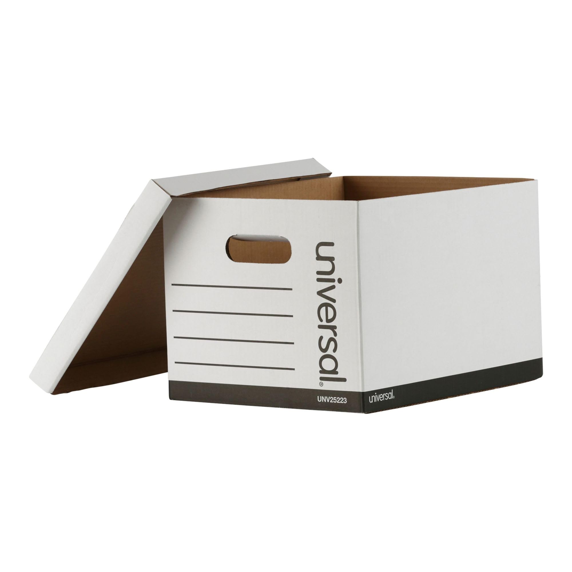 Universal Economy Shipping Boxes 12x15x9.7/8 Inches - White Corrugated Cardboard Boxes (10 Pack) - Perfect for Ecommerce, Moving & Storage