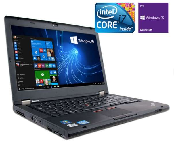 Lenovo ThinkPad T430 Refurbished Laptop - Intel Core i7-3520M 2.9GHz, 14