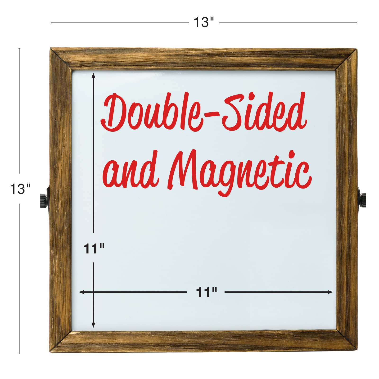 **Double Sided Whiteboard 11x11