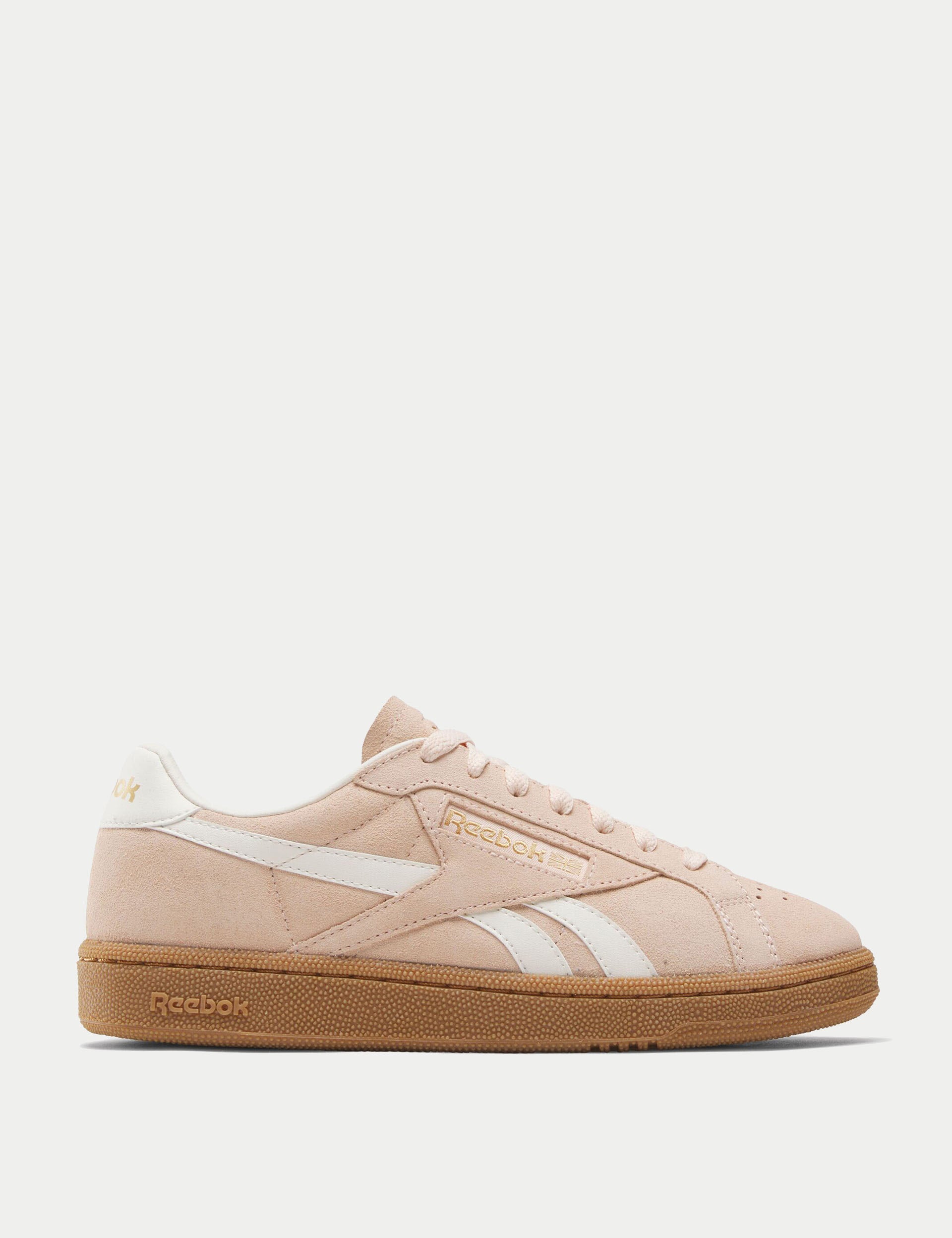 Reebok Club C Grounds Sneakers - Washed Clay/Chalk/Gum - Vintage-Inspired Tennis Shoes for Men & Women | Perfect for Casual Wear, Street Style & Everyday Comfort