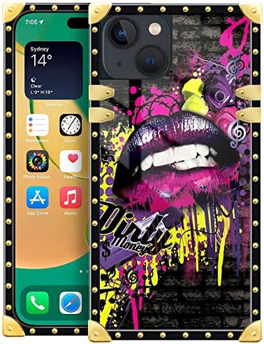 Premium Leopard Crown iPhone 14 Plus Case Cover - 6.7 Inch Shockproof Protective Phone Case for Women & Men | Perfect for Everyday Use, Travel & Outdoor Activities