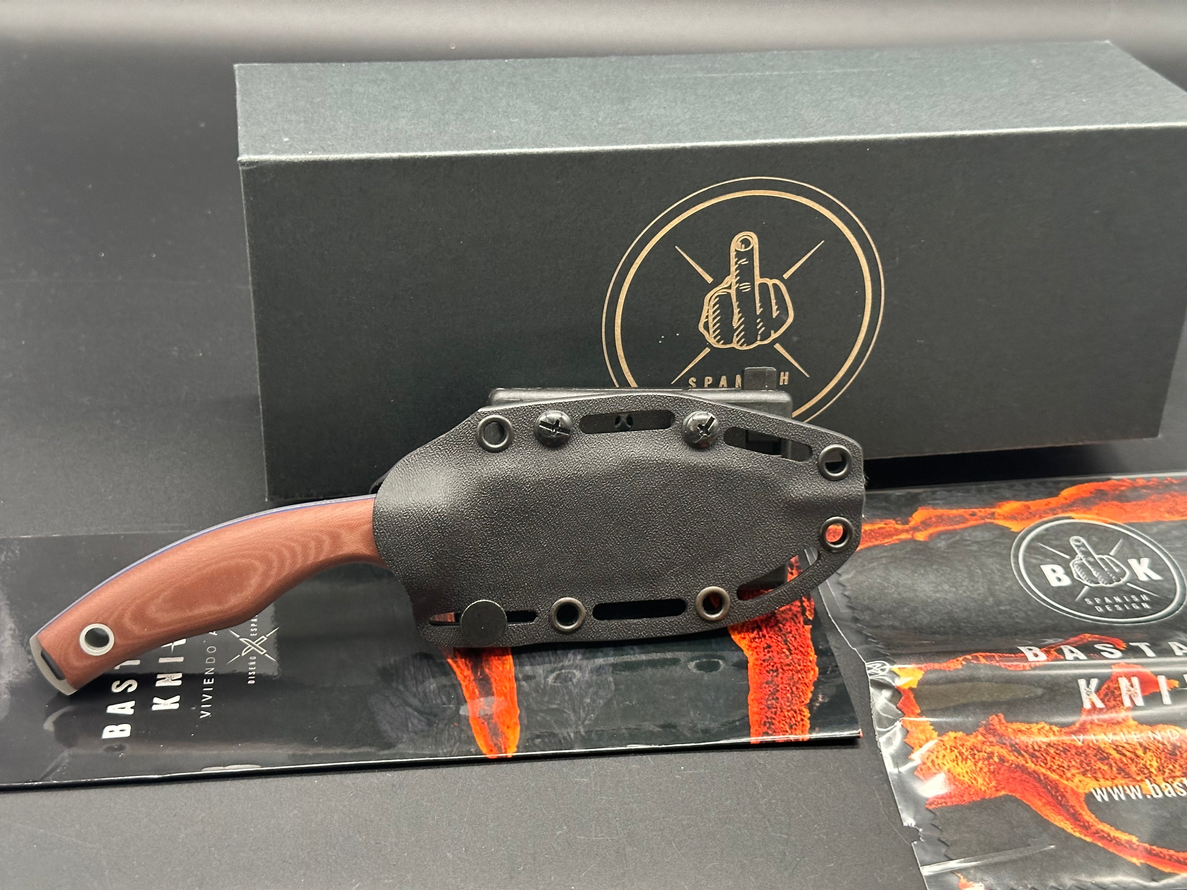 Bastard Blades Orión - Premium Handcrafted Knives for Outdoor Adventures, Camping & Survival | Durable Hunting & Tactical Knife Collection
