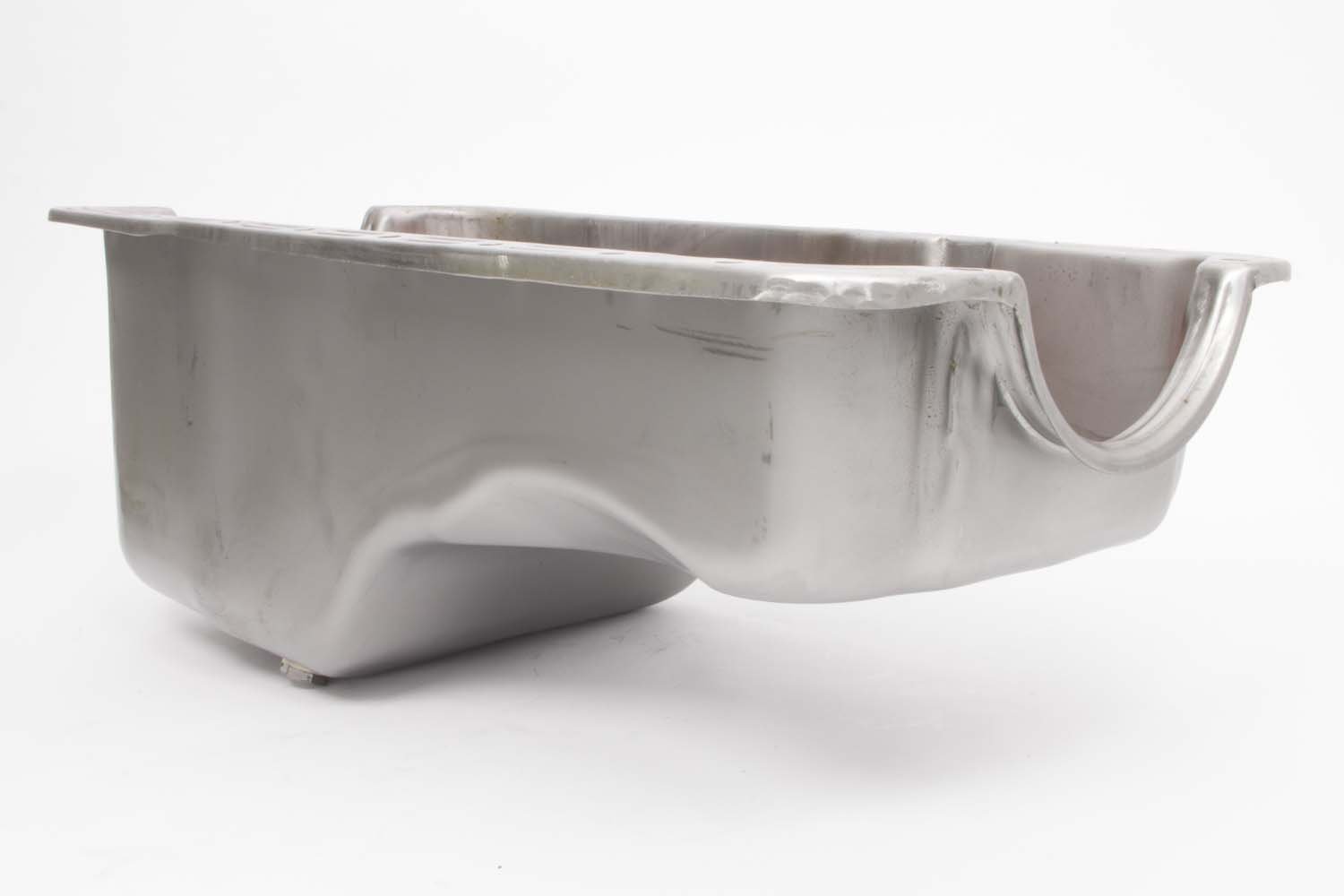 Company R9078RAW Unplated Oil Pan for Small Block Ford - High Performance Replacement Part for Classic Ford Engines - Perfect for Restoration, Racing & Off-Road Use