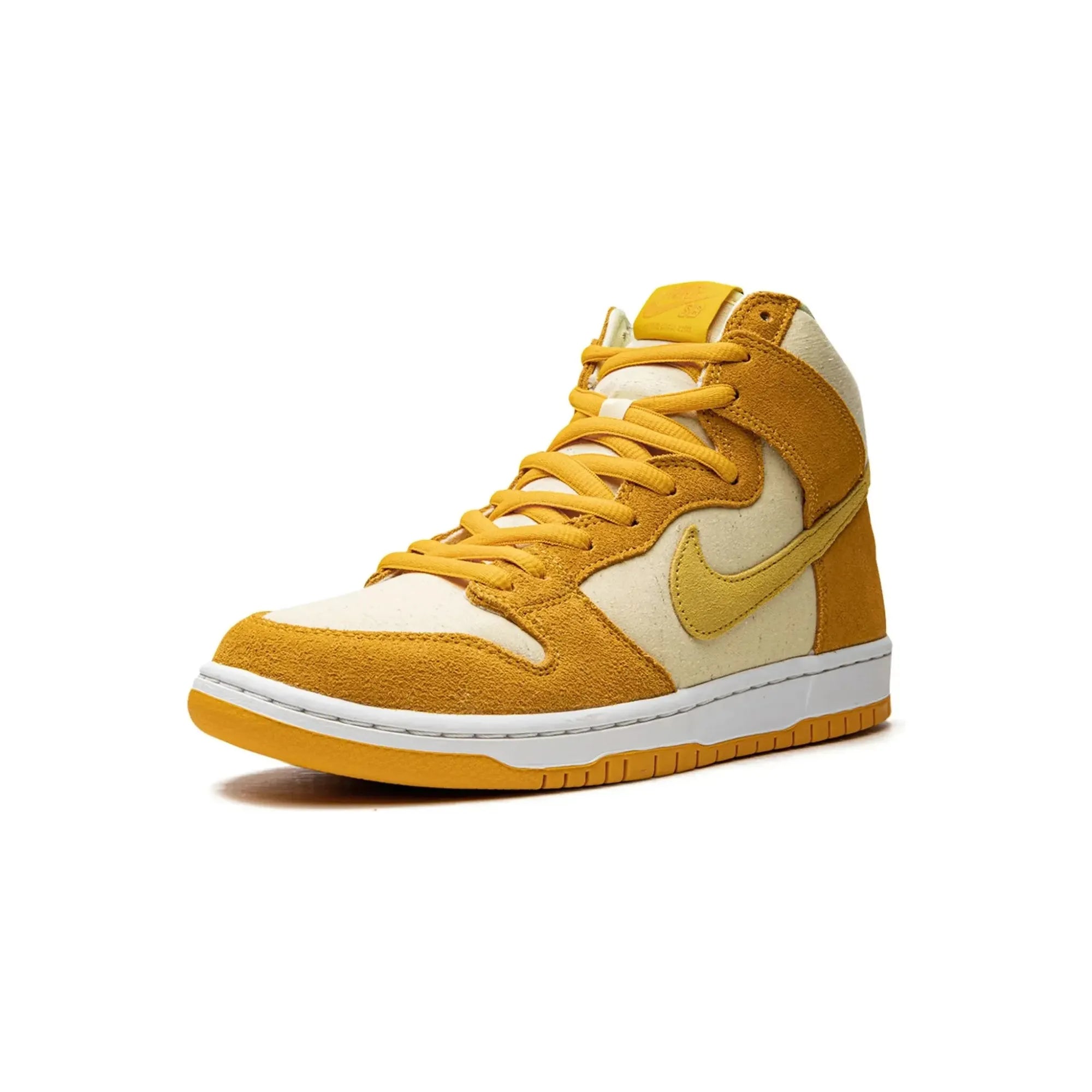 Nike SB Dunk High Pineapple Sneakers - Men's Basketball Shoes for Skateboarding & Streetwear Fashion | Perfect for Casual Wear, Skating, and Urban Style
