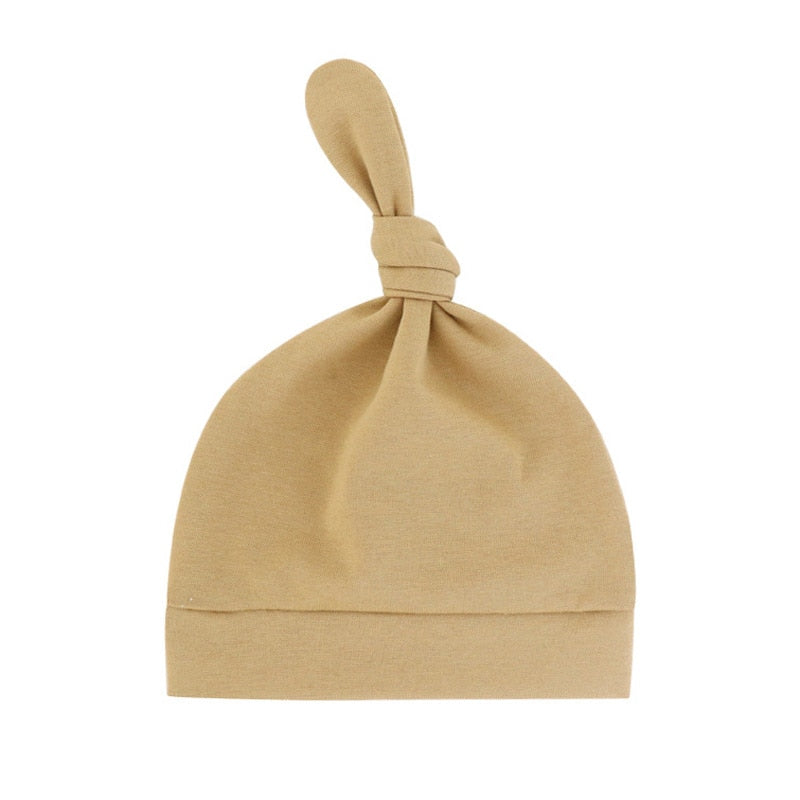 Soft Cotton Newborn Beanie Hat - Cozy & Breathable Baby Headwear for Boys & Girls - Perfect for Newborn Photography, Winter Outfits & Hospital Going Home Outfits