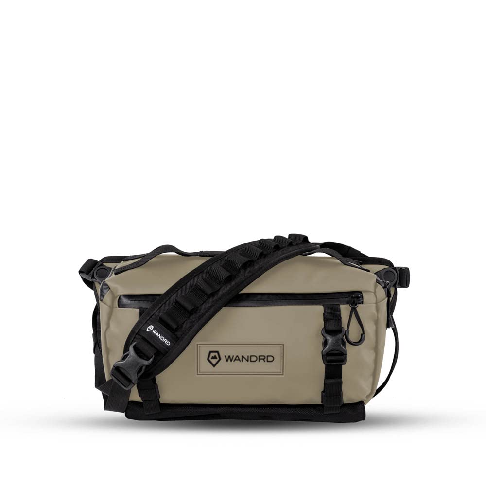 WANDRD ROGUE 6L Waterproof Camera Sling Bag for DSLR & Mirrorless Cameras - Compact Crossbody Photography Bag for Travel, Hiking & Everyday Use (Yuma Tan) | Ideal for Outdoor Adventures, City Exploration & Daily Commuting