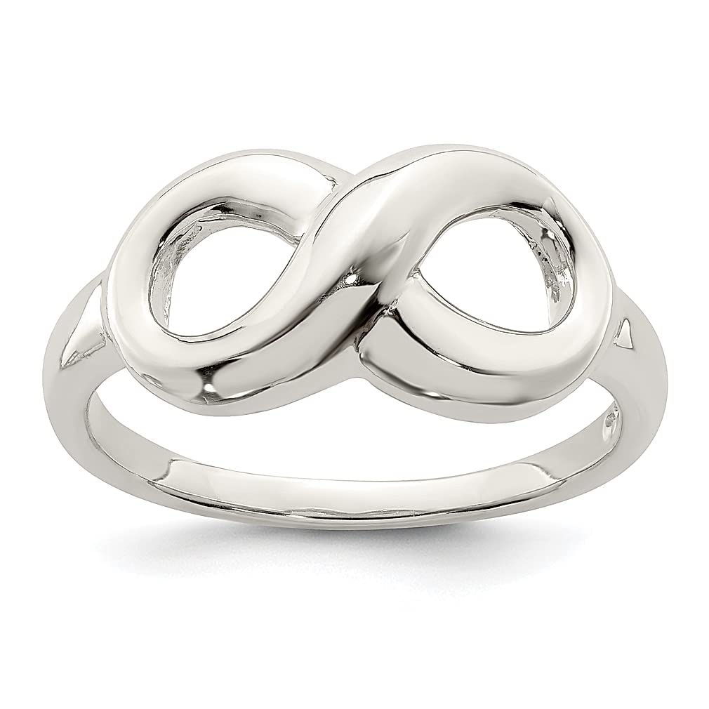 925 Sterling Silver Infinity Ring for Women - Elegant & Durable Fine Jewelry Gift for Her - Perfect for Anniversaries, Weddings & Special Occasions