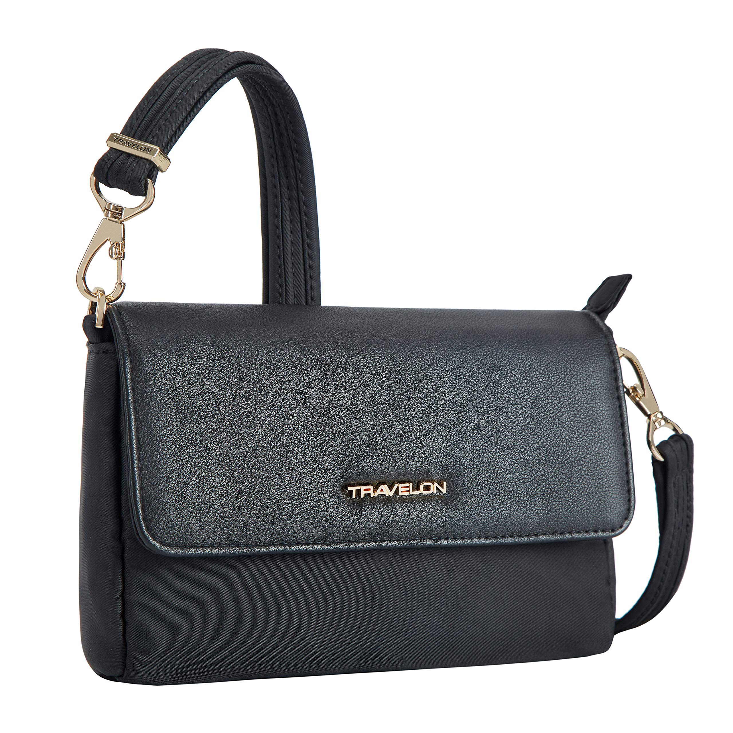 Travelon Anti-Theft Addison Convertible Crossbody Belt Bag for Women - Secure RFID Blocking Purse for Travel, Commuting & Daily Use