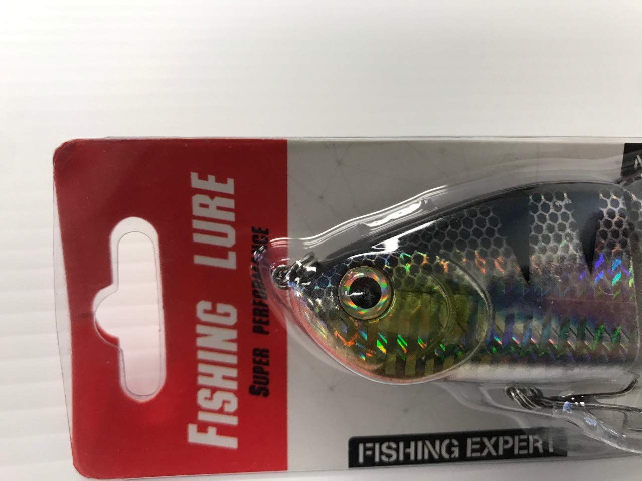 6 Inch Jointed Fishing Lure - 4 Segment Hard Plastic Swimbait for Trout & Predator Fish (35.8g/15cm) - Ideal for Freshwater & Saltwater Fishing