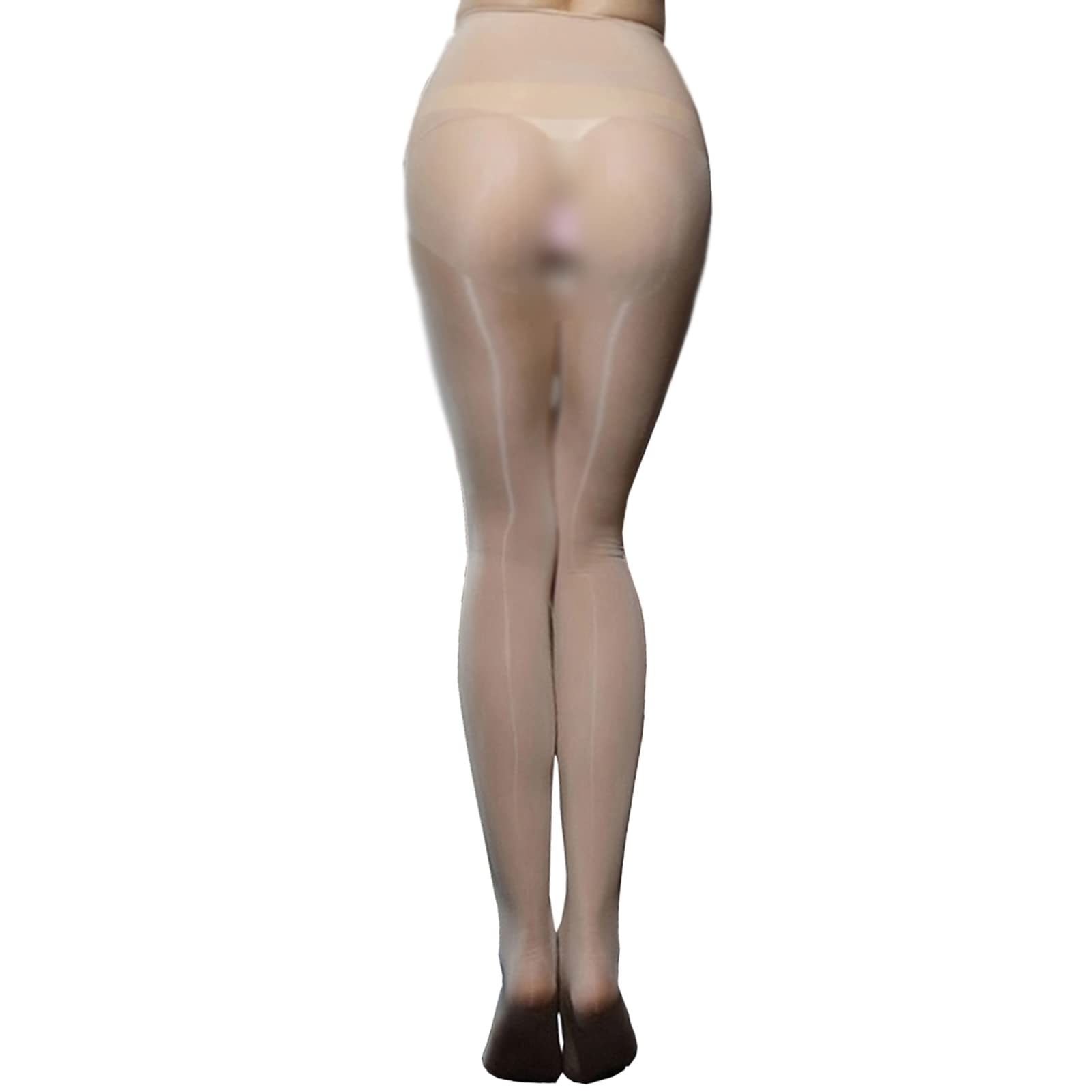 LESOYA Men's 8D Ultra-Thin Seamless Nylon Pantyhose - Shiny Glossy Silky Tights for Shaping & Comfort | Perfect for Formal Wear, Cosplay & Everyday Use