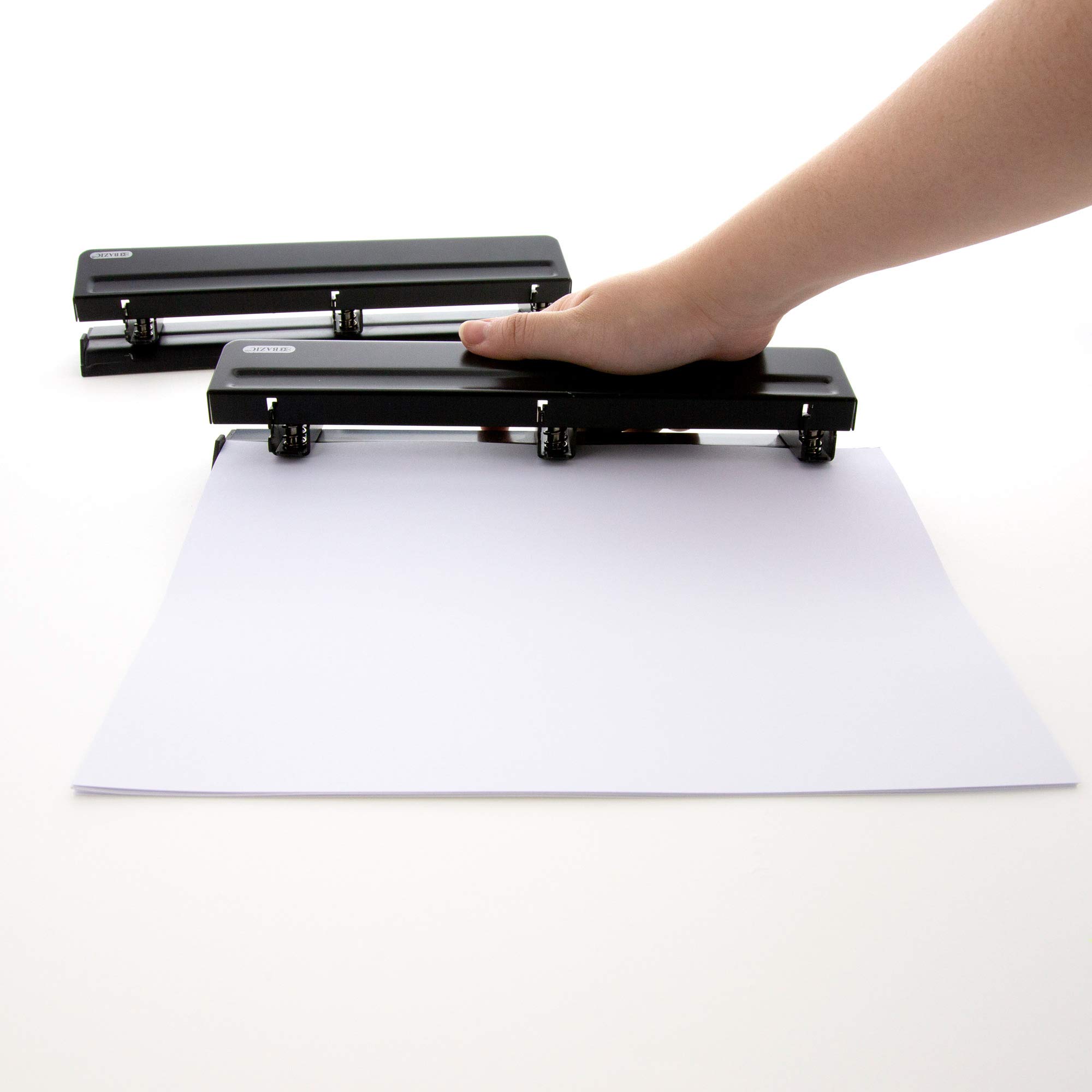 BAZIC 3-Hole Punch 1/4