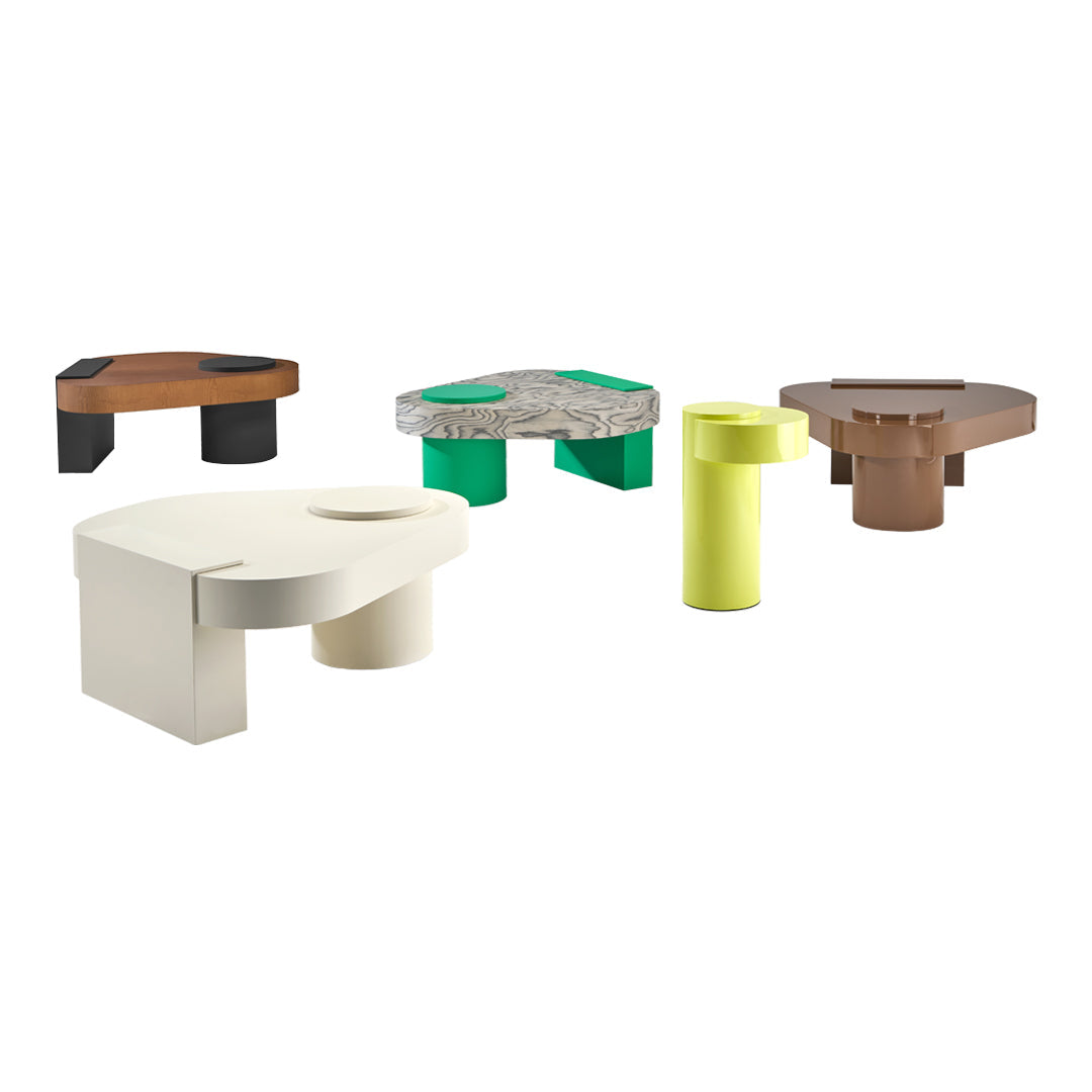 Modern Bold Coffee Table - Designer Edition for Living Room, Lounge & Office - Stylish Centerpiece for Home Decor
