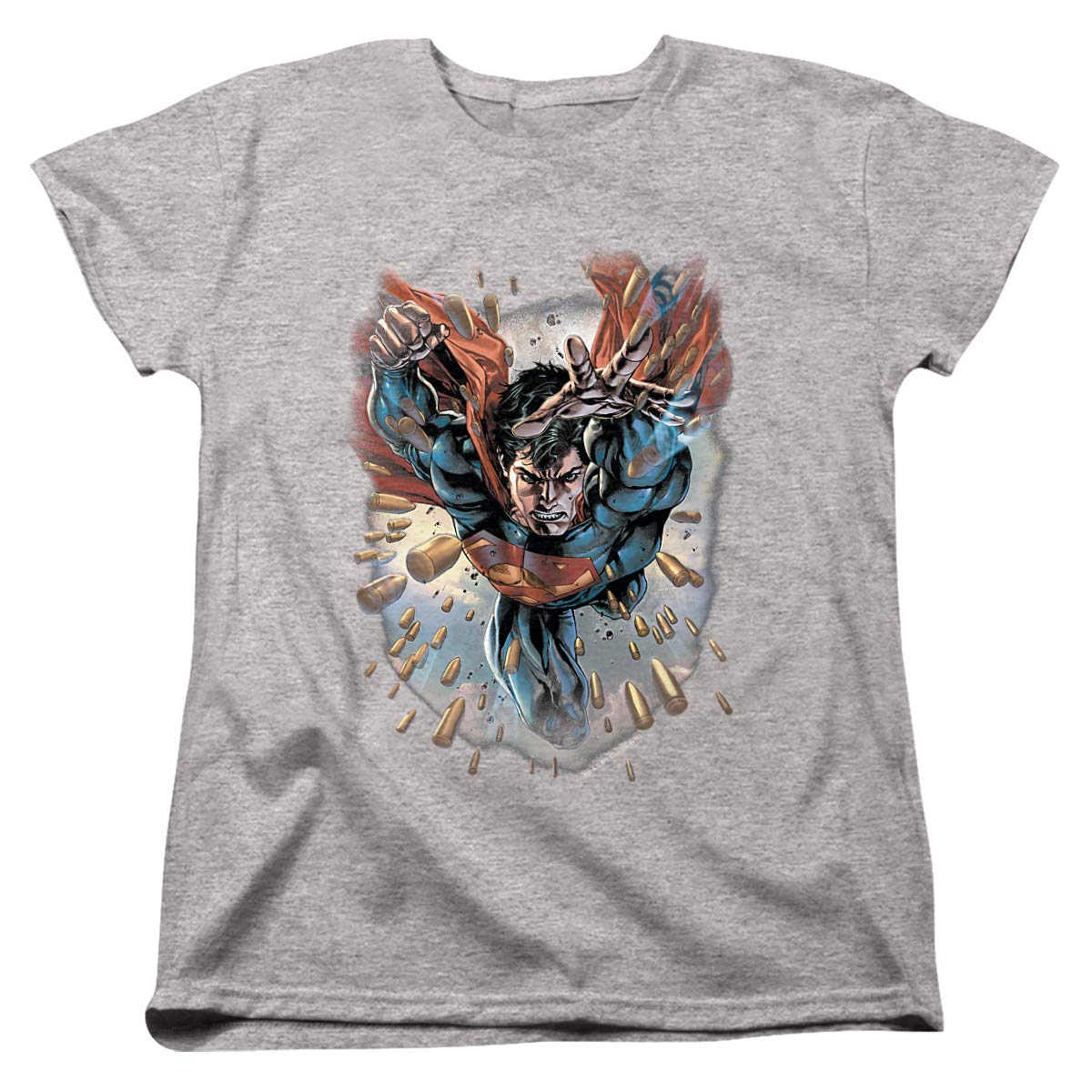 Superman Within My Grasp Women's T-Shirt | Graphic Tee for Superhero Fans | Casual Wear & Cosplay Outfit