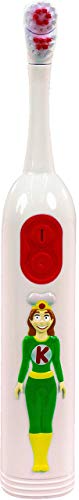 The Super Dentists Electric Toothbrush for Kids - Rotating Head Toothbrush for Children, Tweens & Teens (Tooth Keri) | Perfect for Daily Oral Care & Travel-Friendly Dental Hygiene