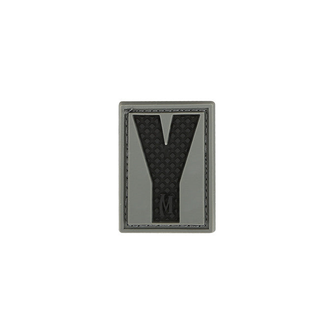 Letter Y Morale Patch - Embroidered Iron-On Patch for Jackets, Hats & Backpacks - Perfect for Military, Police & Outdoor Enthusiasts